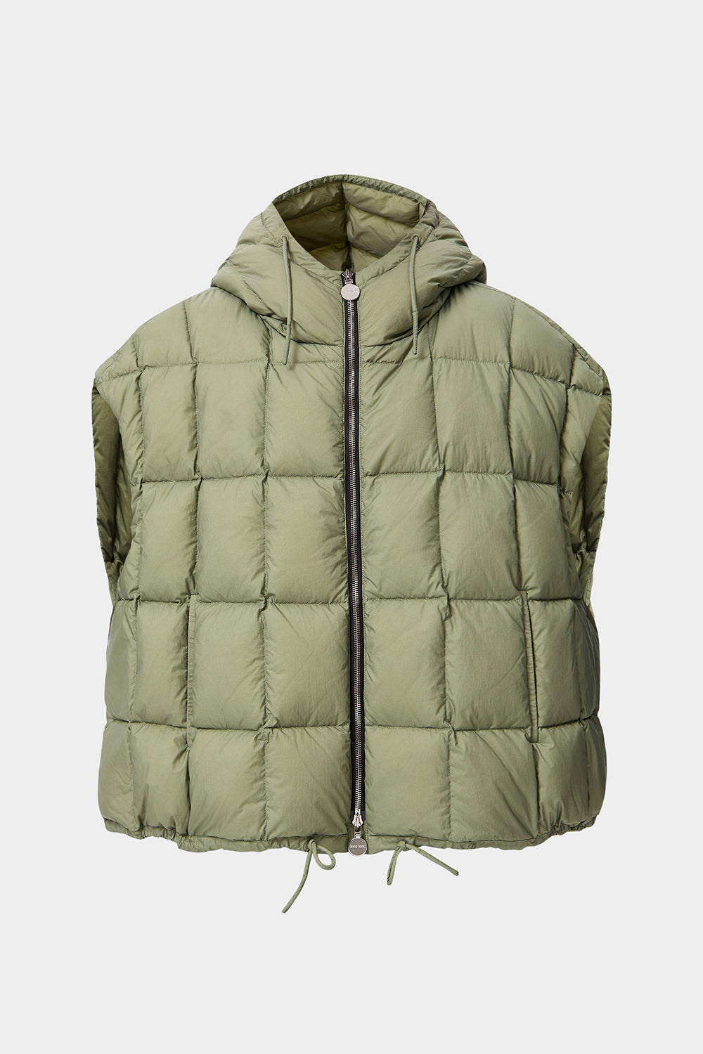 COZY ARCO VEST MICRO OLIVE GREEN