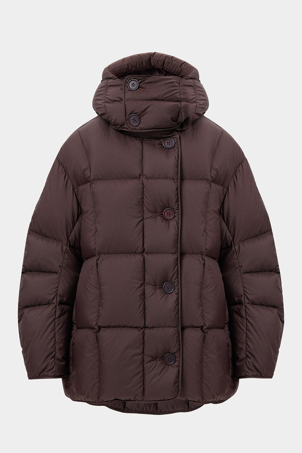 COZY NIMBO JACKET MICRO BROWN