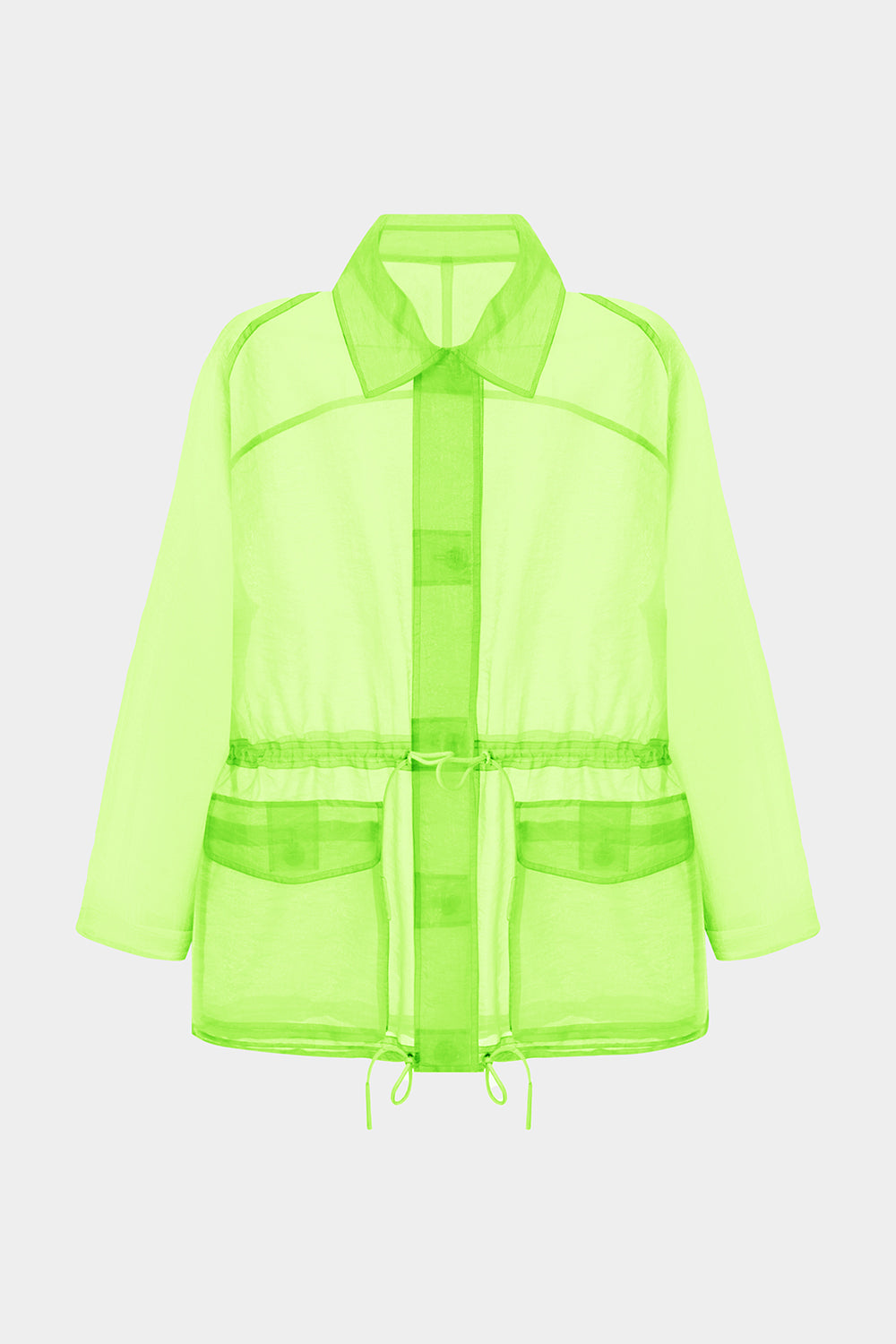 Cap Jacket Neon Yellow