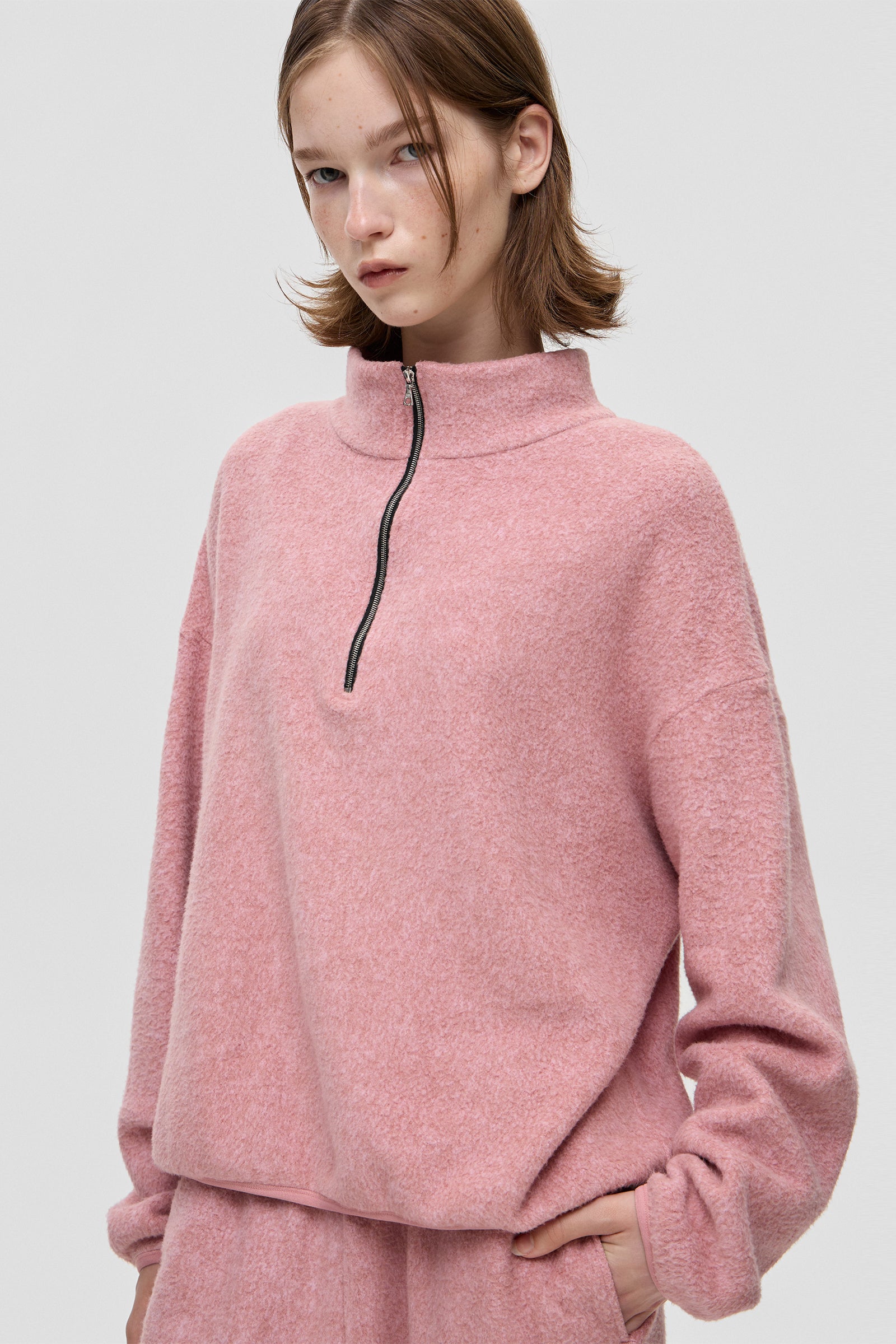 HAVEN FLEECE FLUFFY PINK