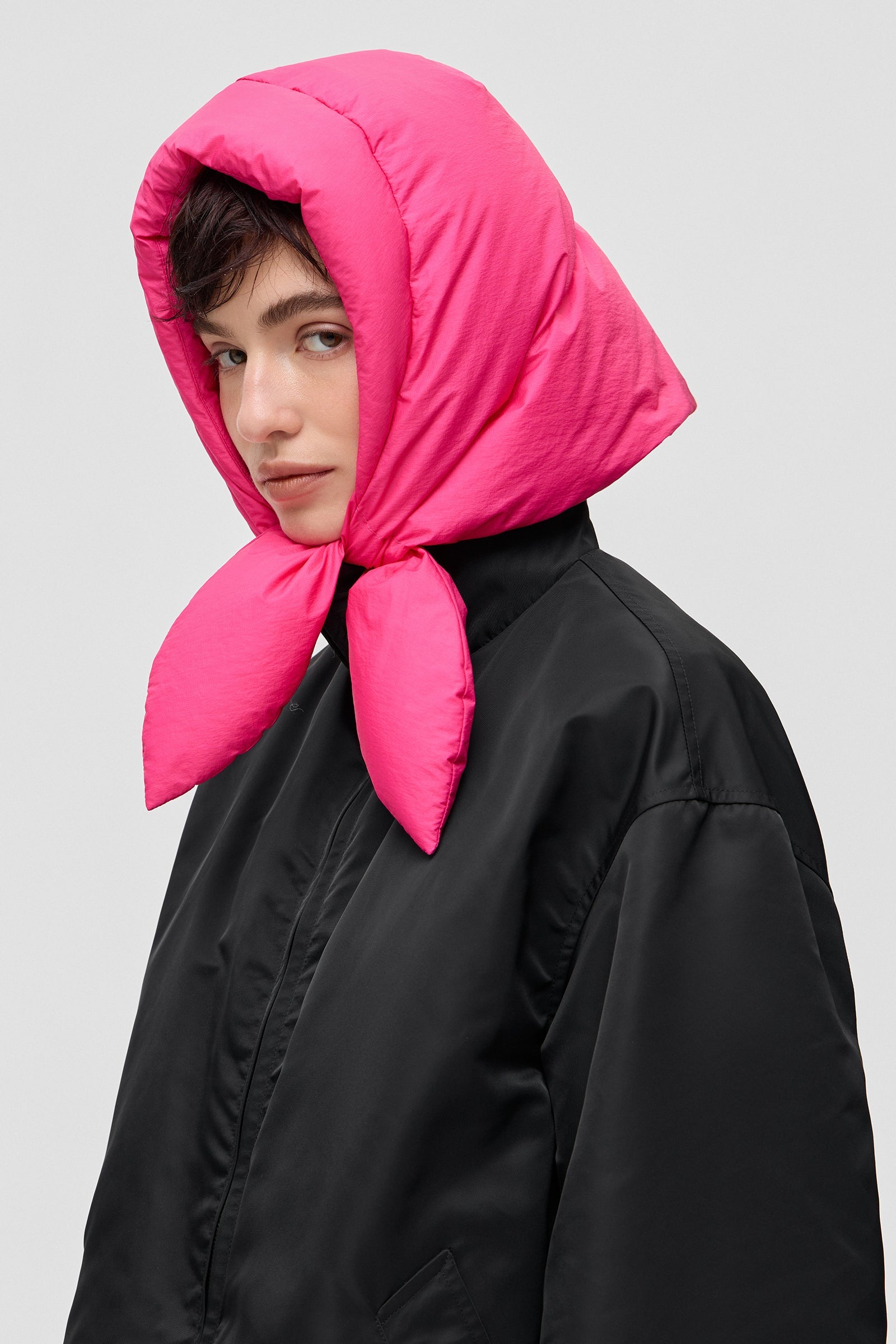HUSTKA HOOD MICRO PINK