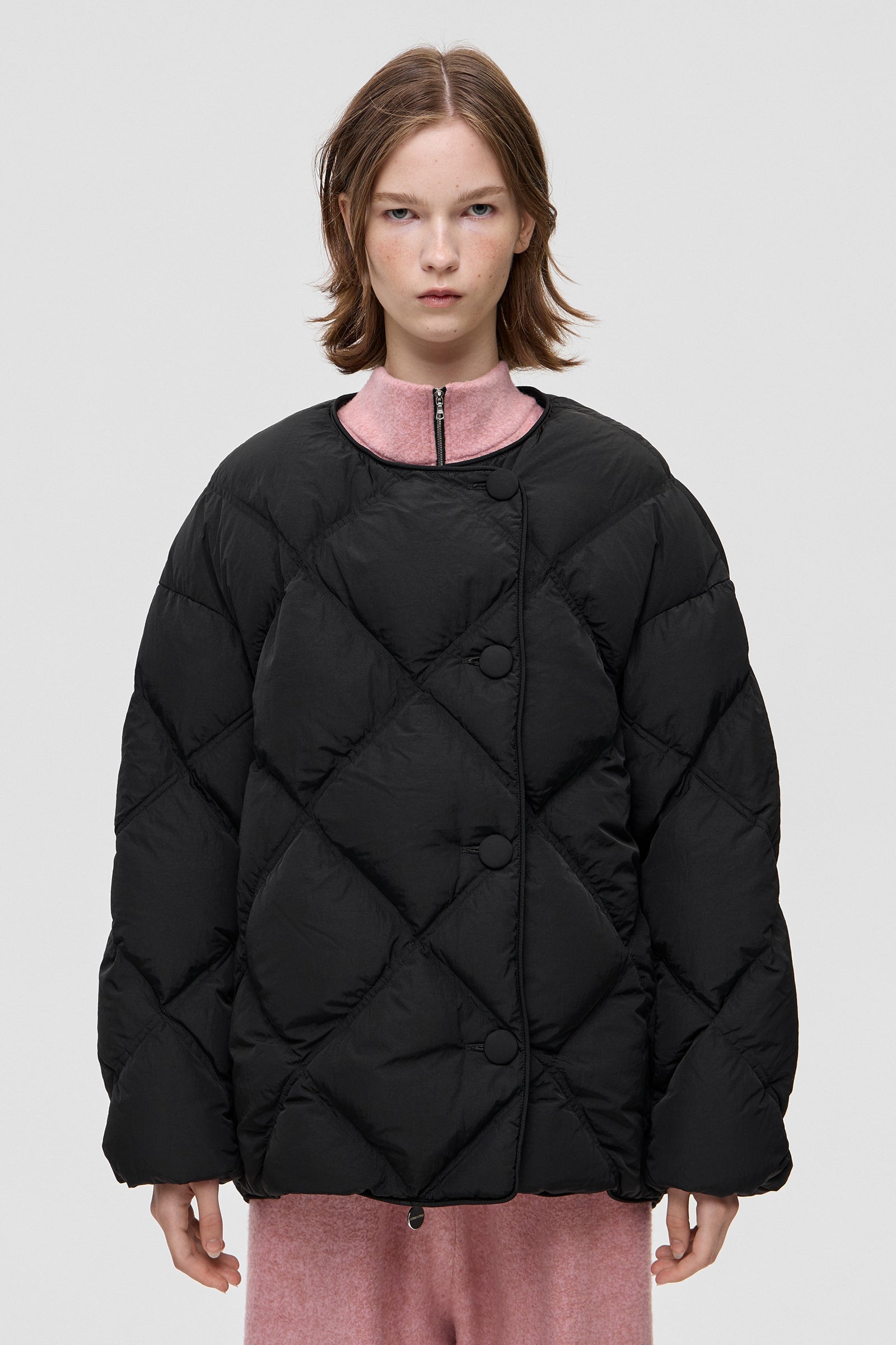 SHEARLING QUEEN ENNIO BLACK