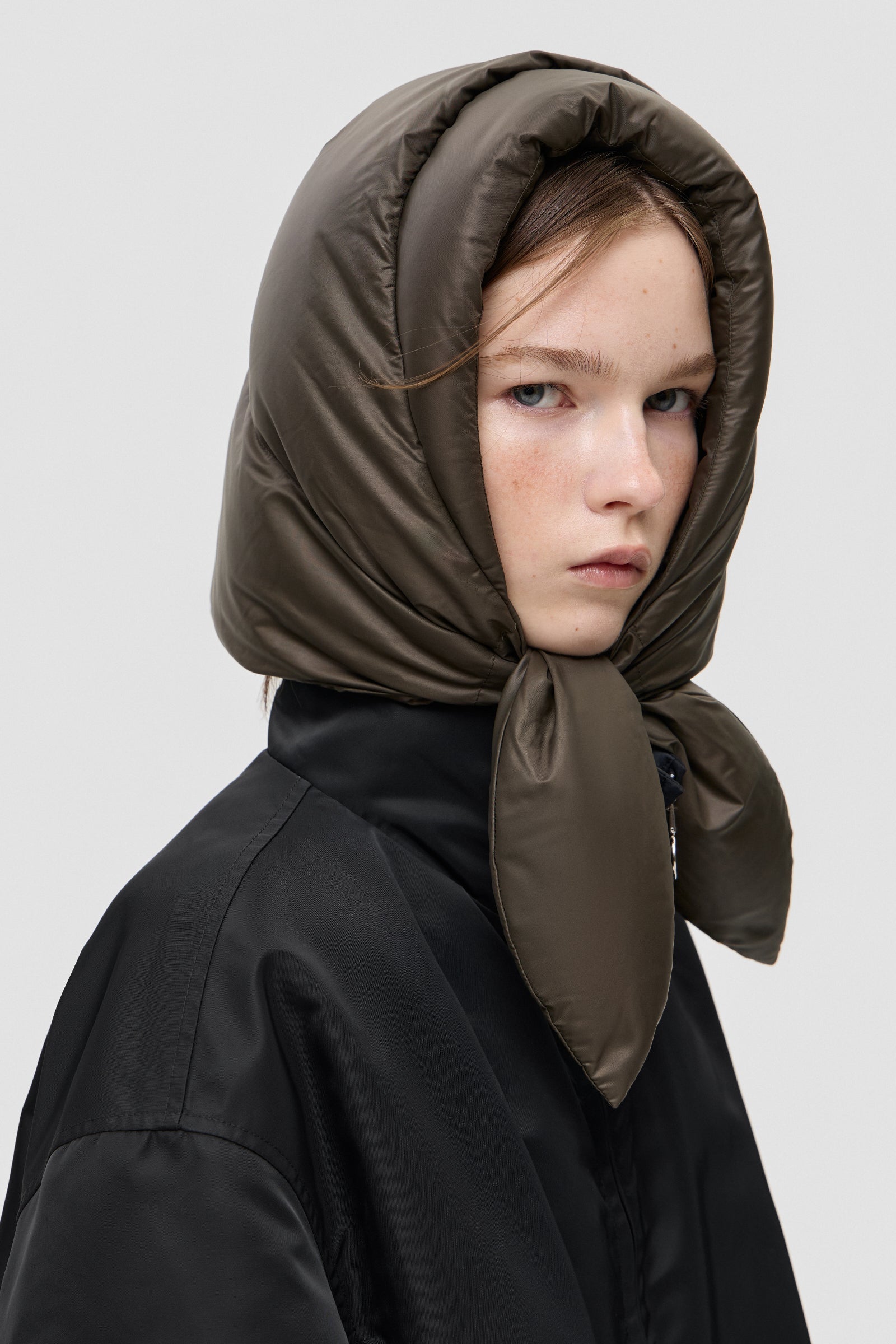 HUSTKA HOOD KISS KHAKI
