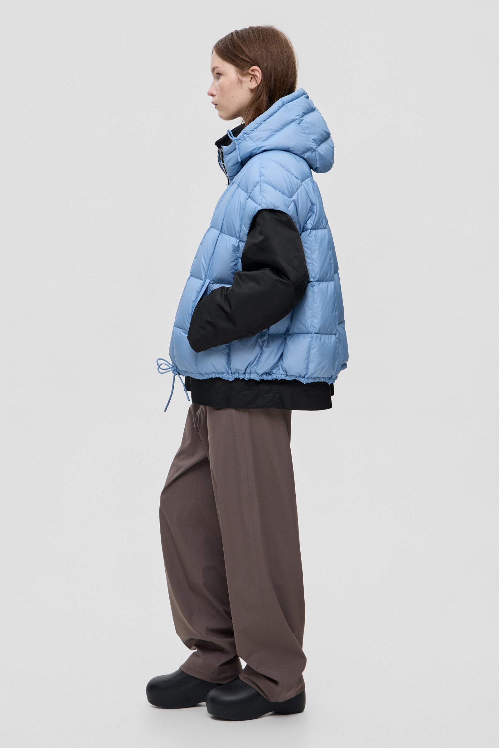 COZY ARCO VEST MICRO BLUE