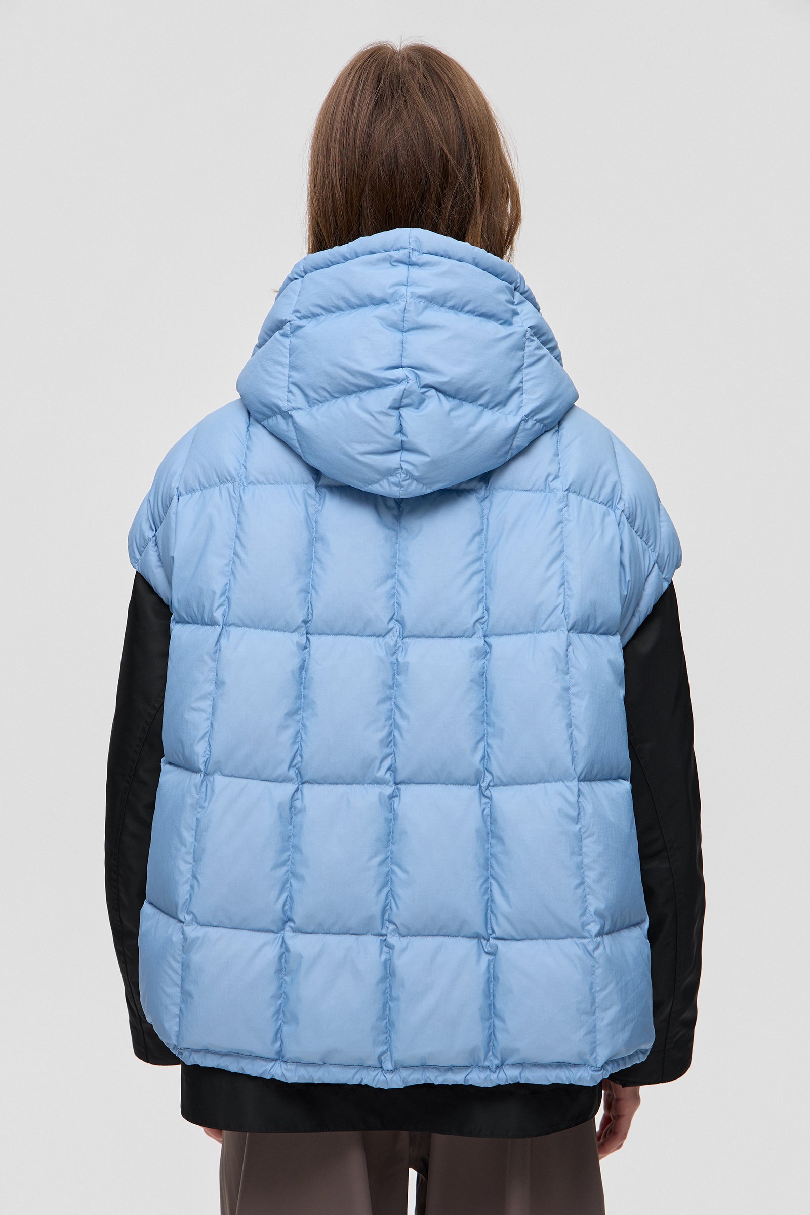 COZY ARCO VEST MICRO BLUE