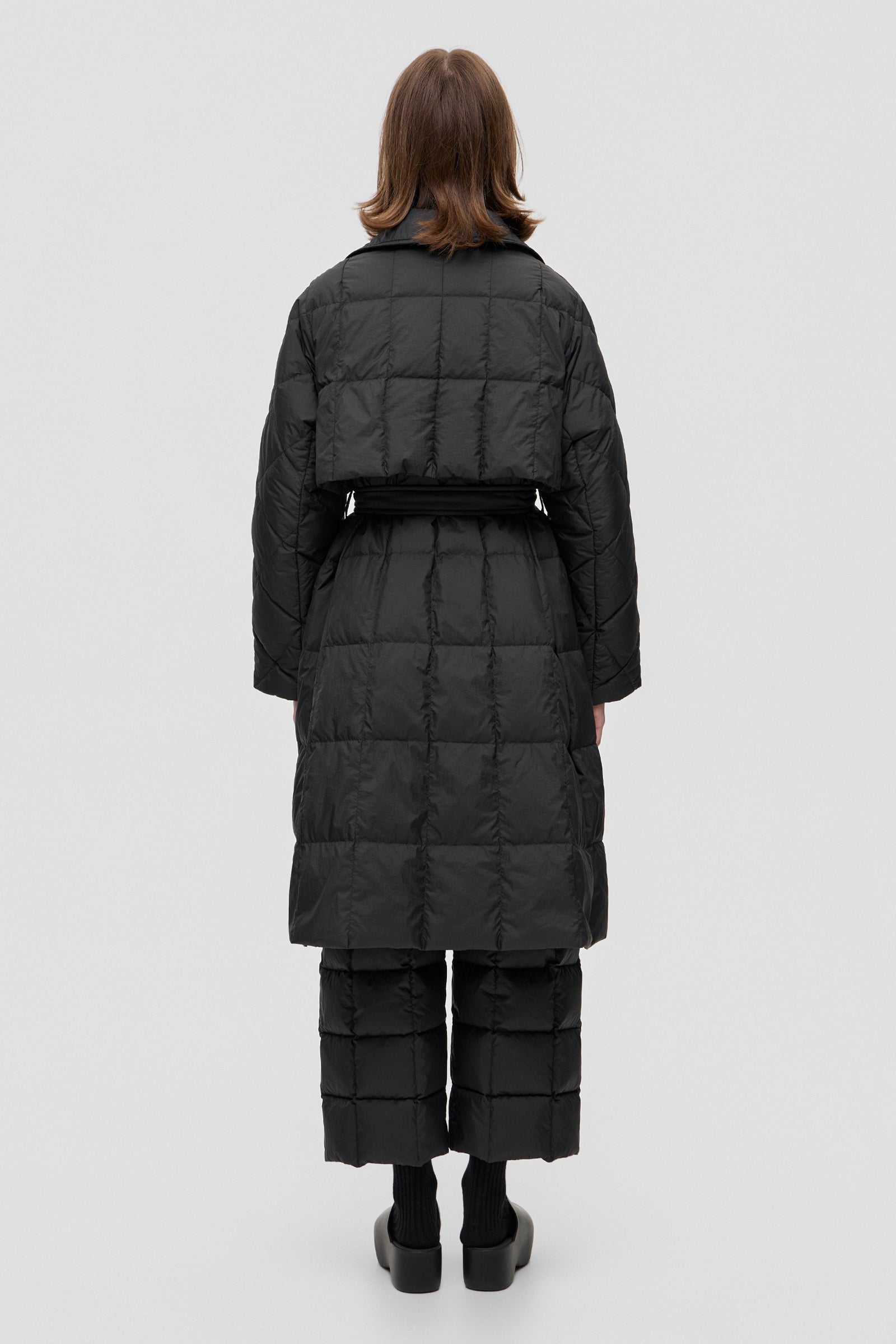 WINTER COAT MICRO BLACK