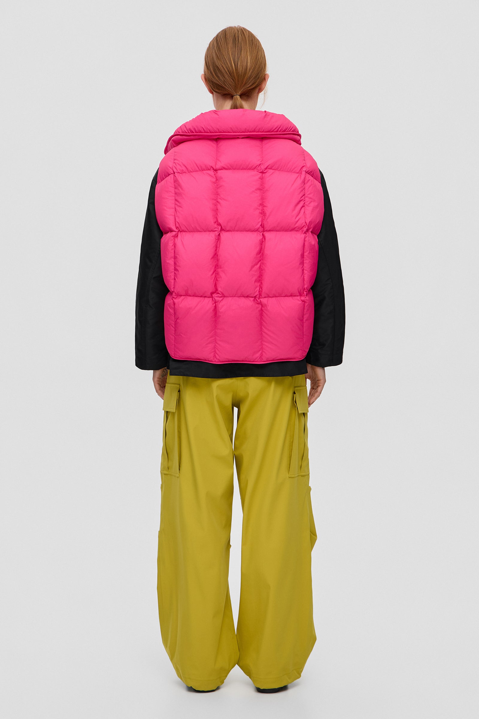 COZY CLOUD VEST MICRO PINK