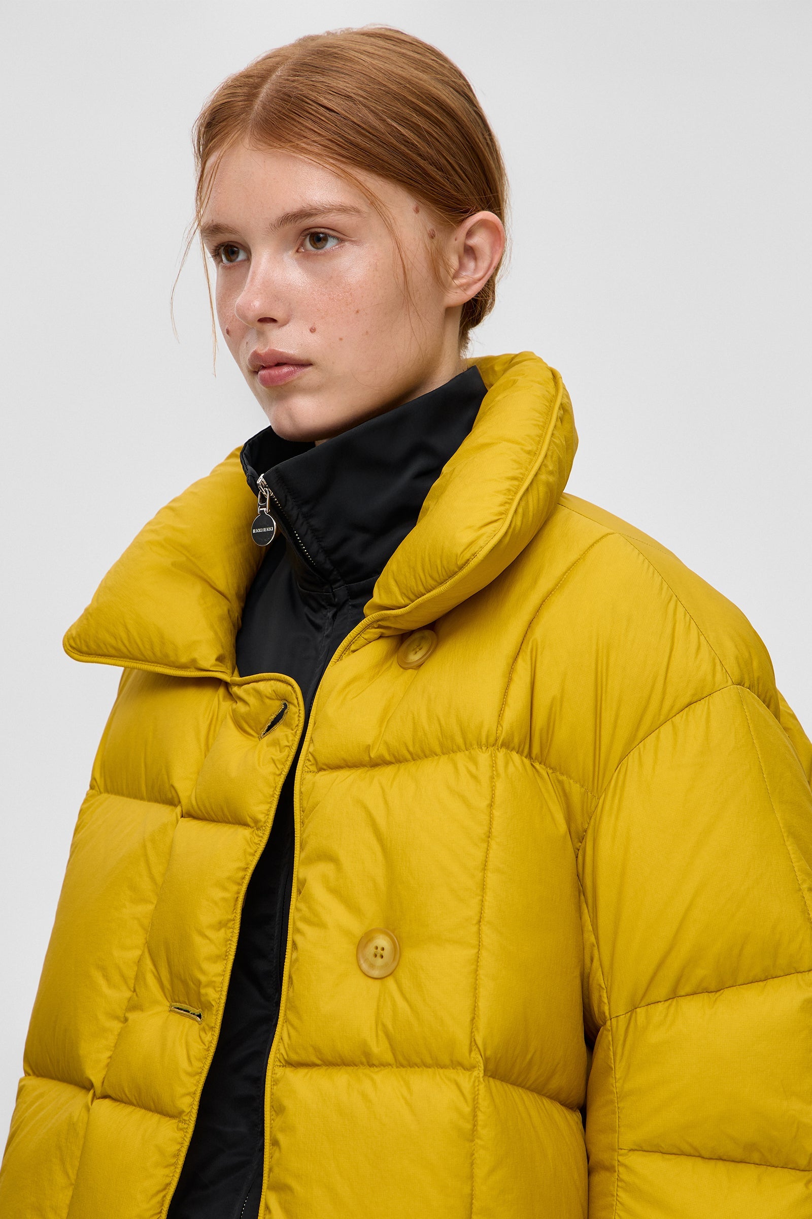 COZY CLOUD JACKET MICRO MUSTARD