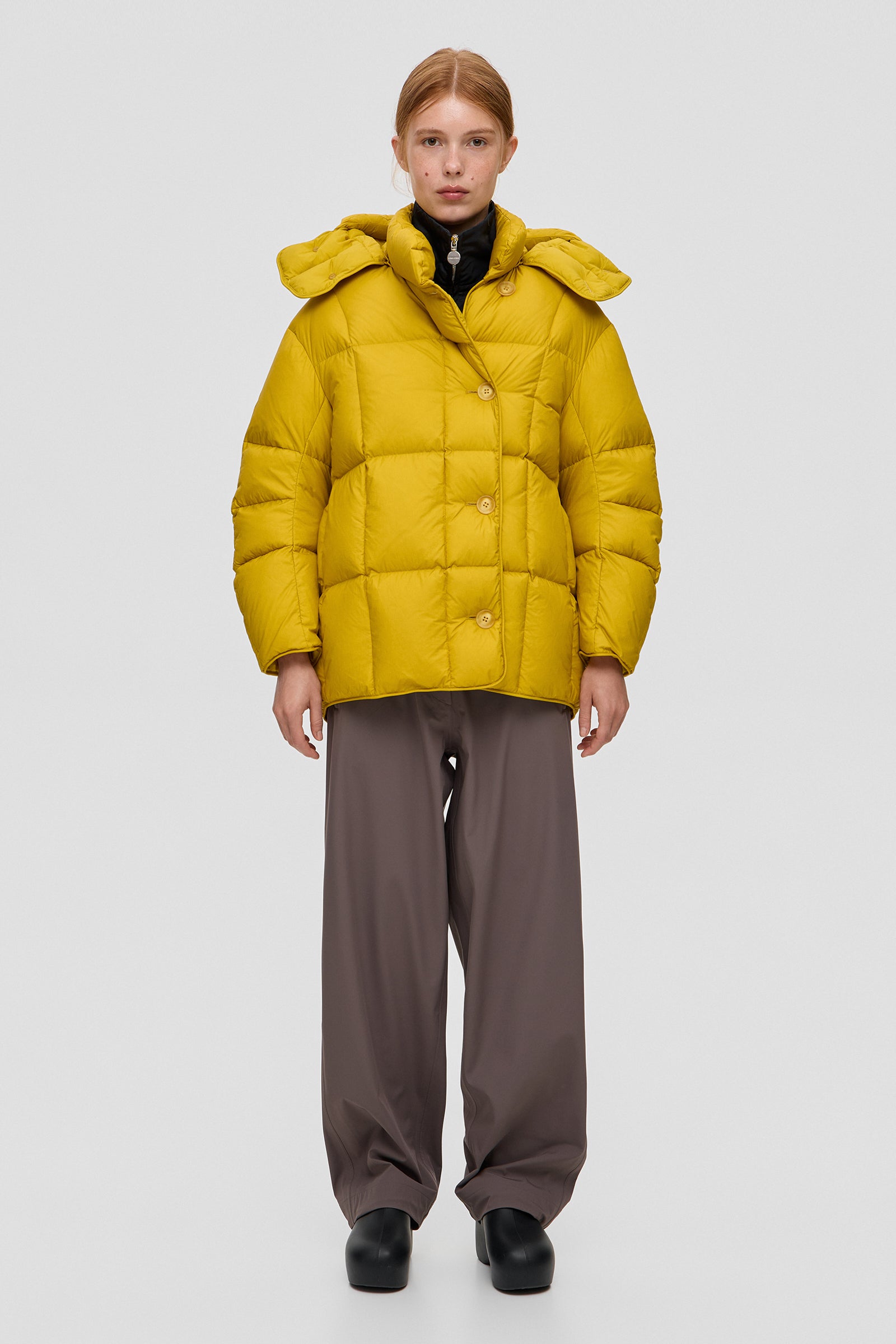 COZY NIMBO JACKET MICRO MUSTARD