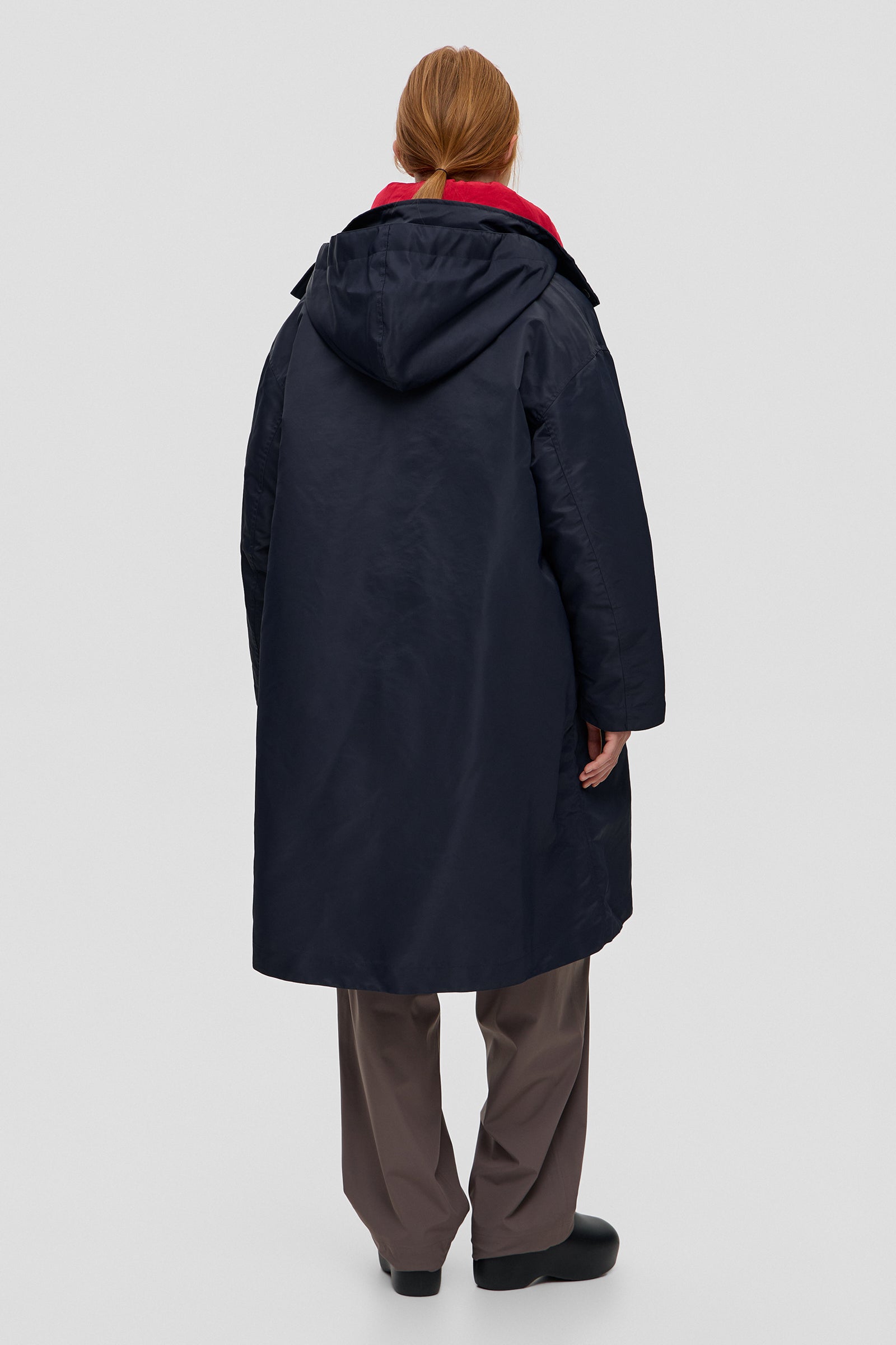 FRAME COAT FAUSTO NAVY