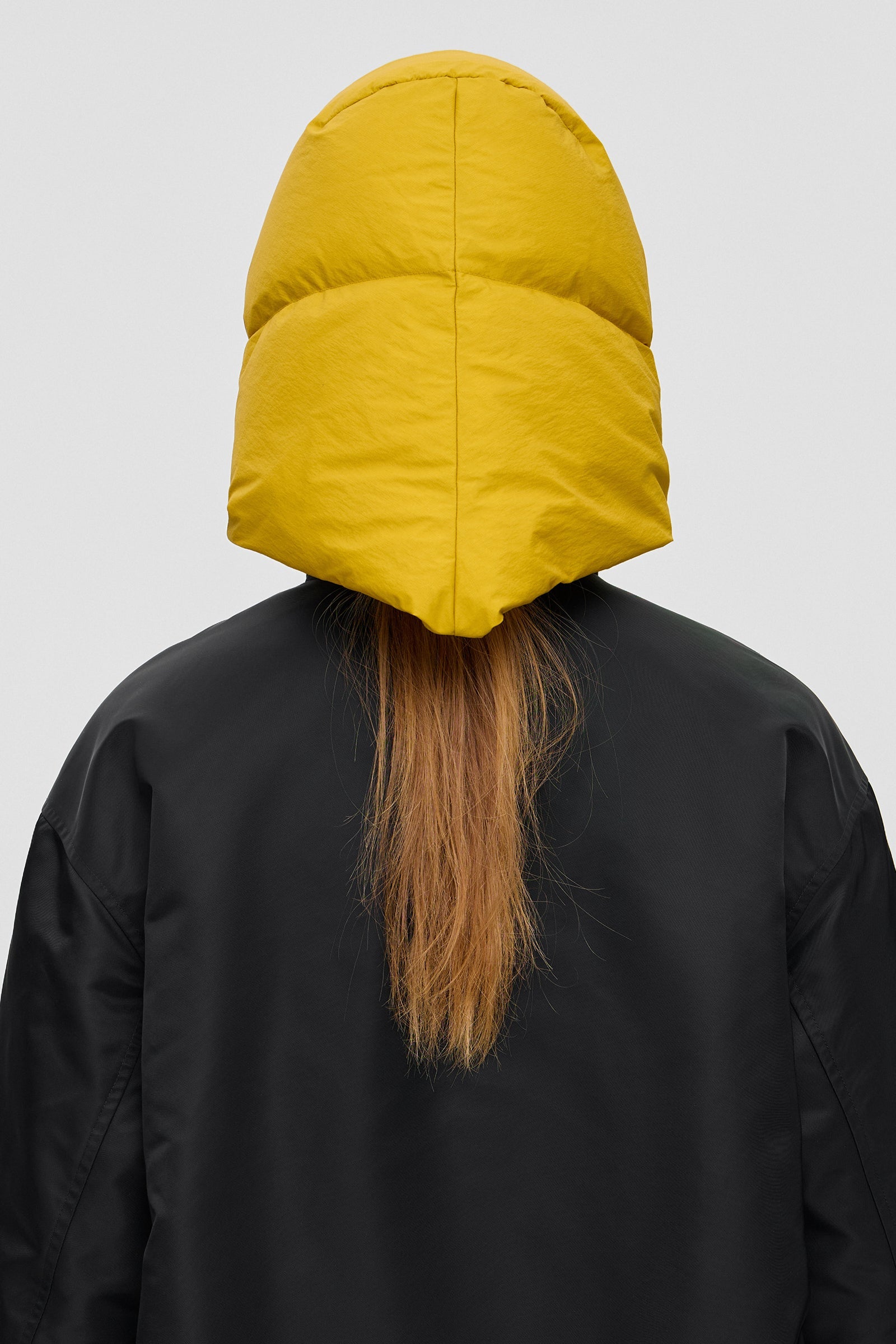 HUSTKA HOOD MICRO MUSTARD