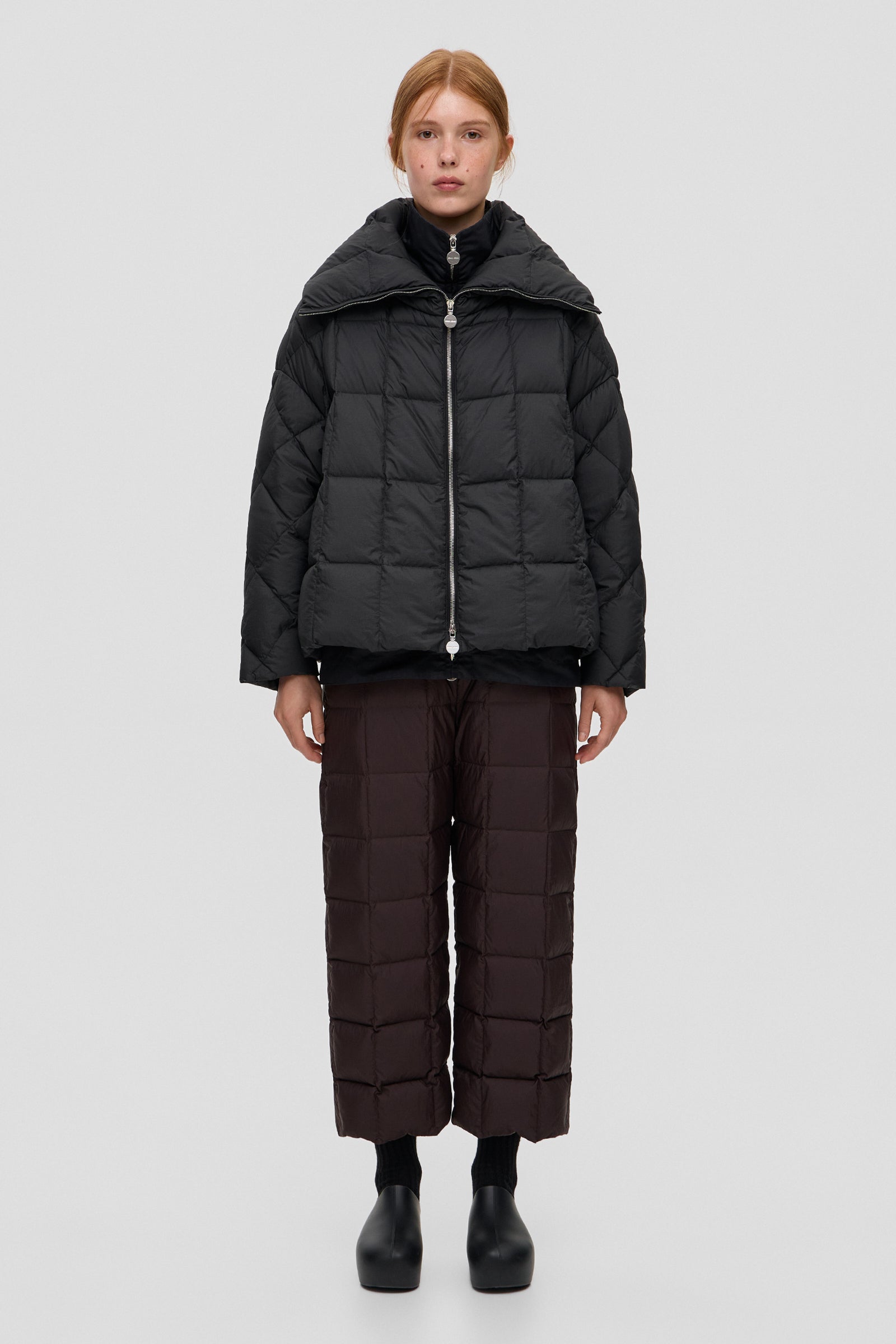 COZY ARCO JACKET MICRO BLACK