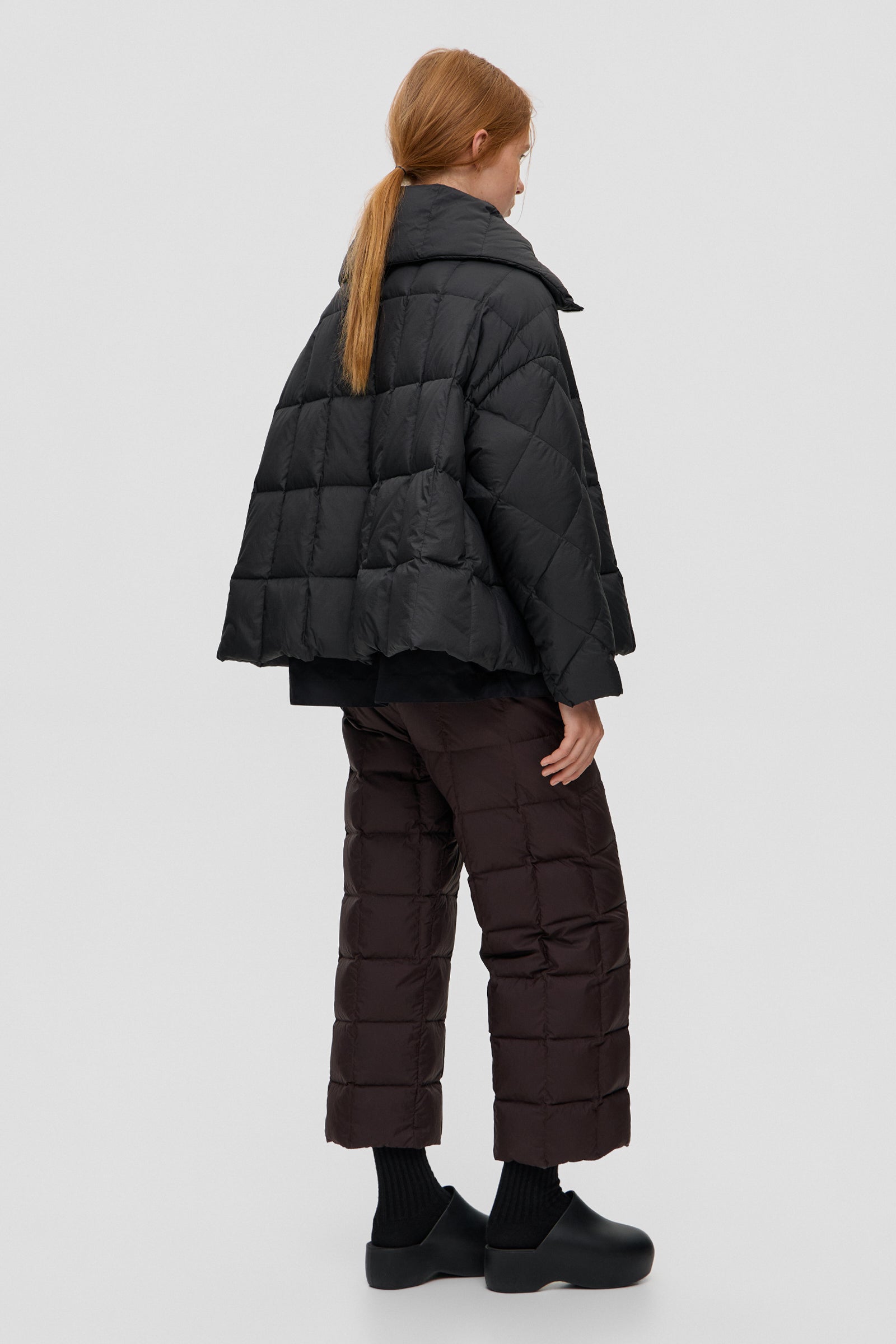 COZY ARCO JACKET MICRO BLACK