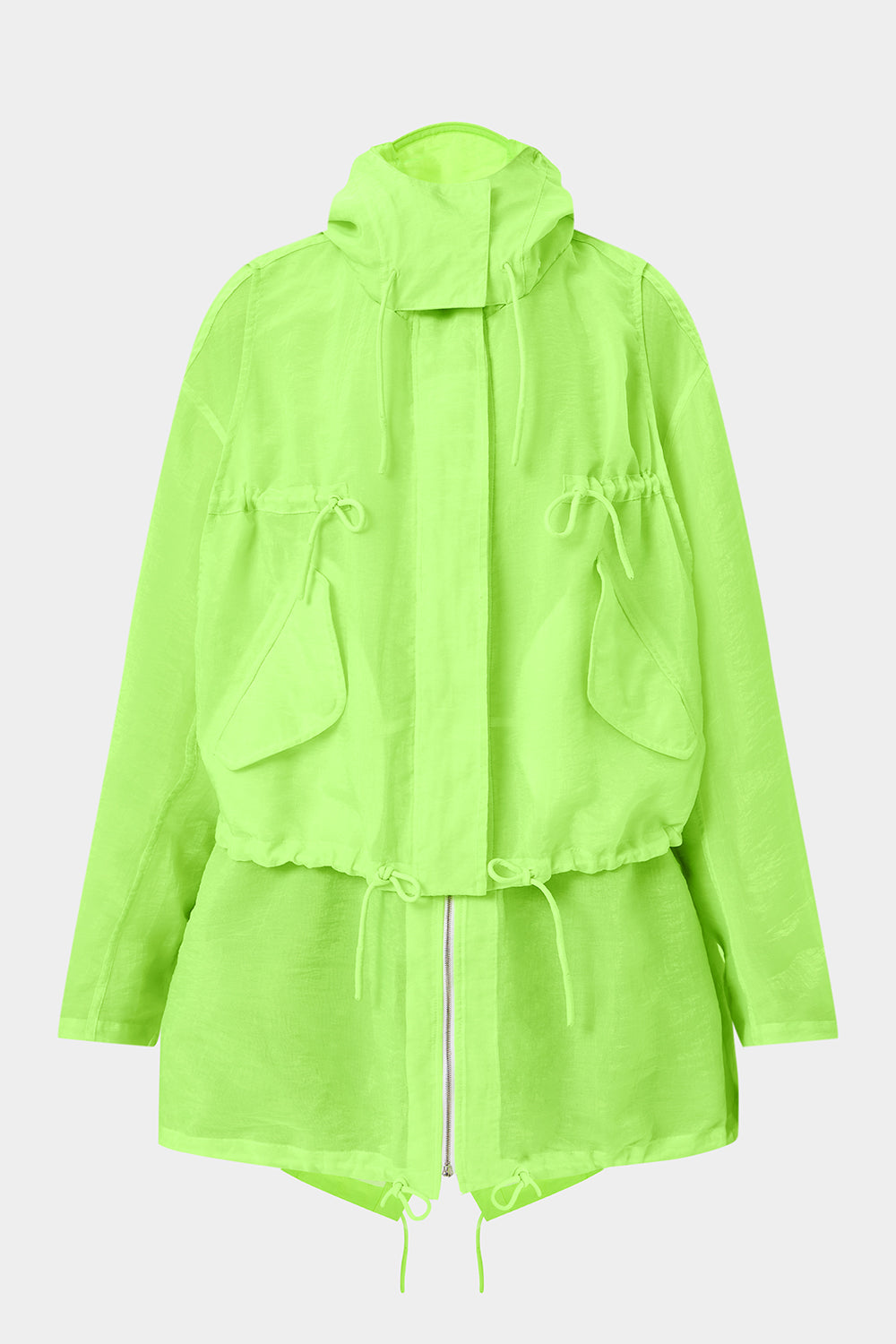 Light Ember Coat Neon Yellow