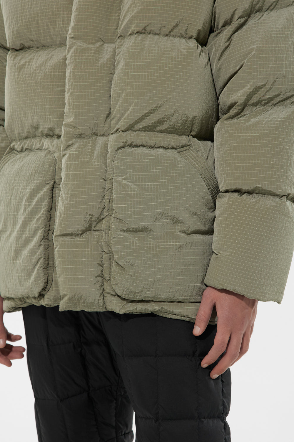 Michlin Jacket Man Rib Khaki