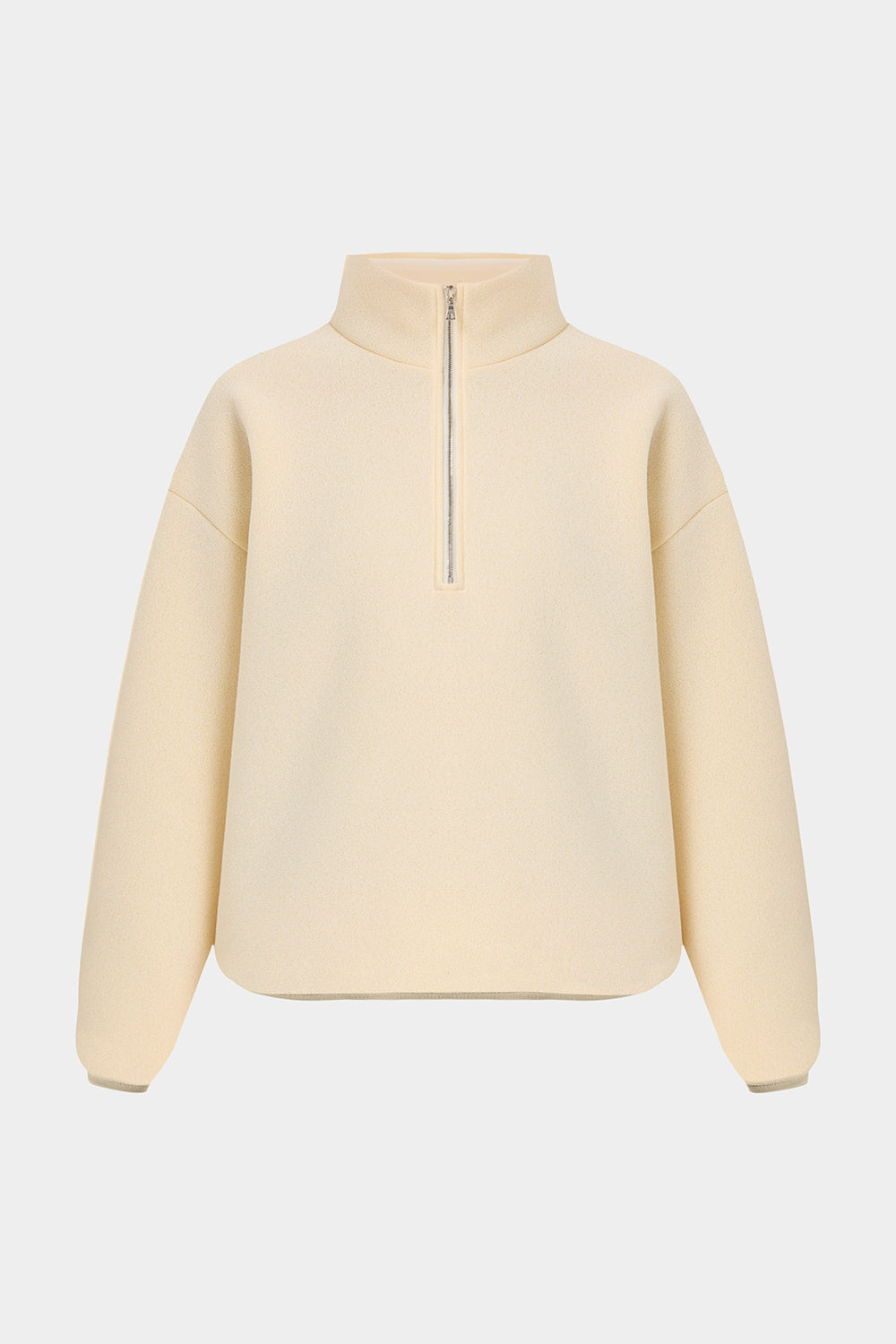 Rocky Half Zip Foam Beige