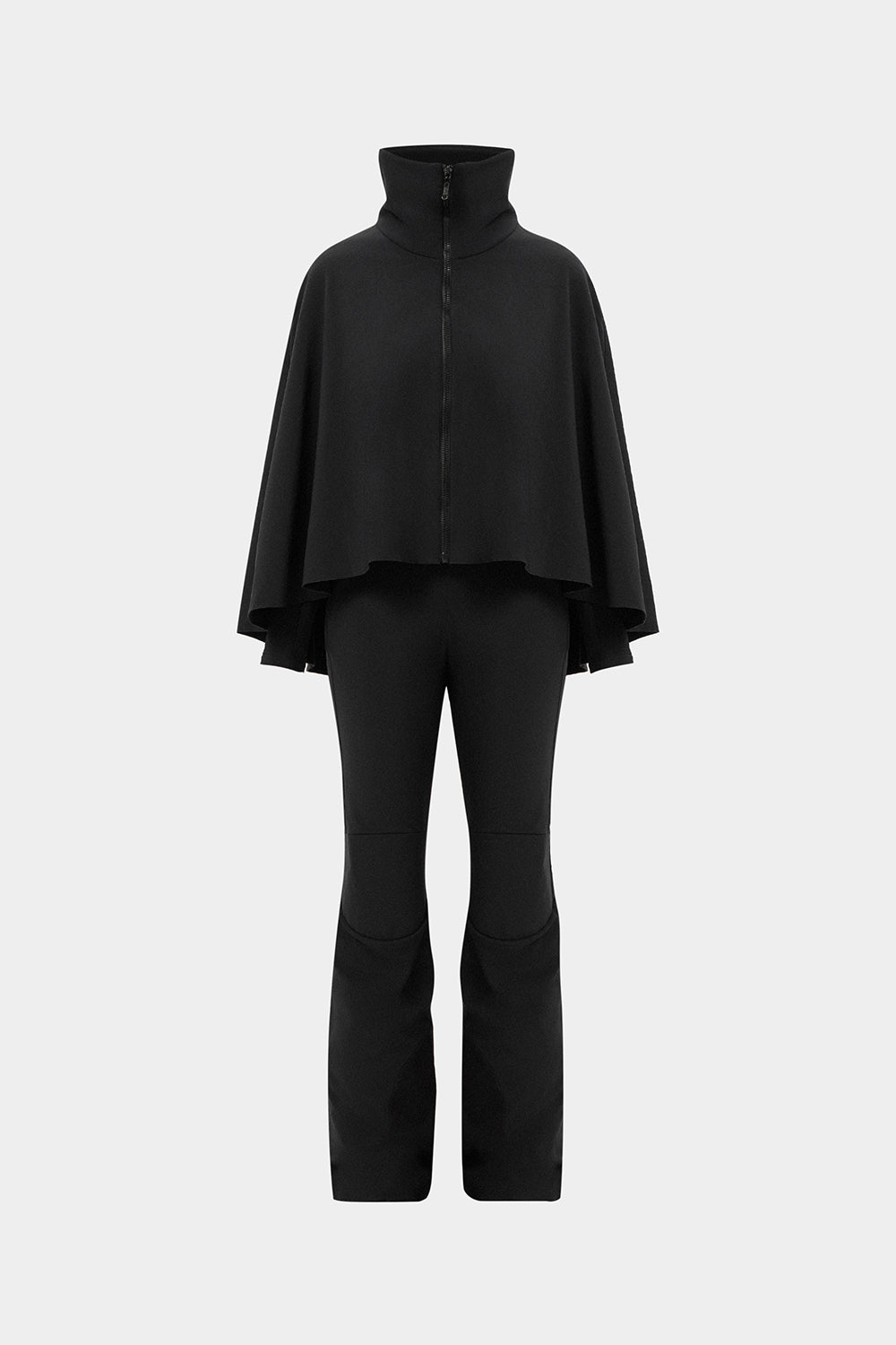 SKI PONCHO SHELL BLACK