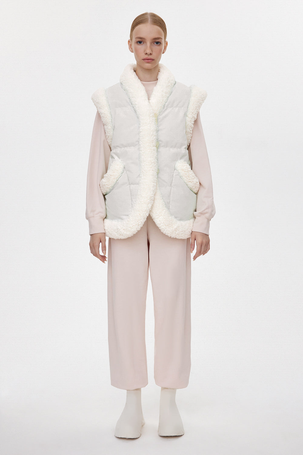 Keptar Vest Braille Light Grey