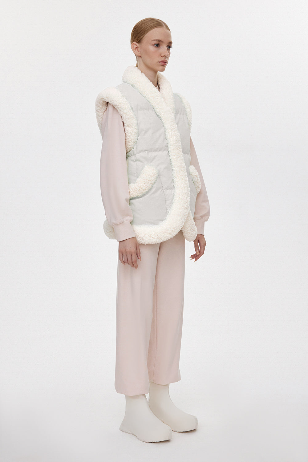 Keptar Vest Braille Light Grey