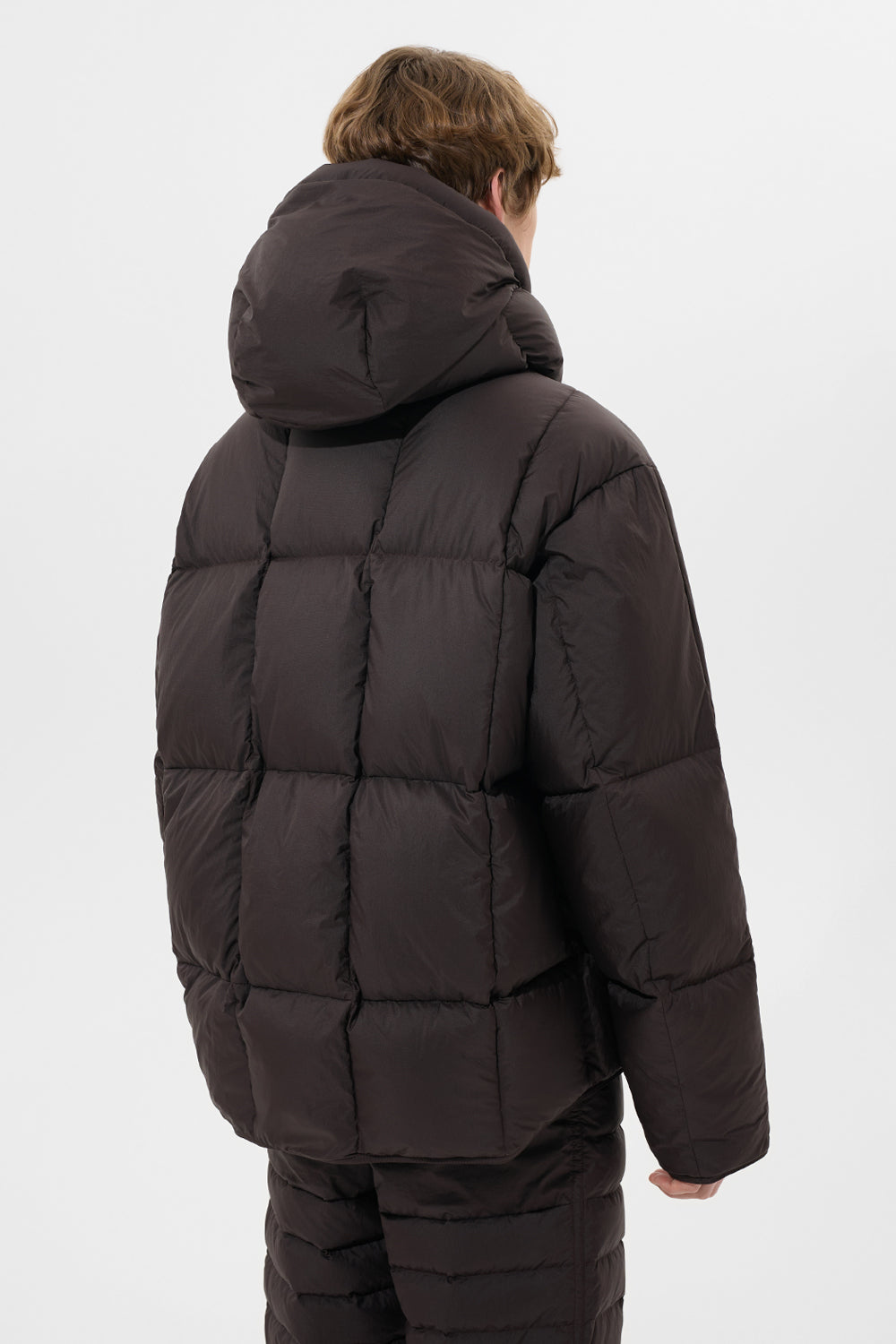 YOUNG JACKET MAN MICRO BROWN