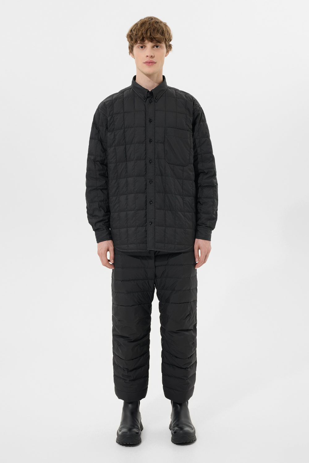 KALIK SHIRT MAN MICRO BLACK