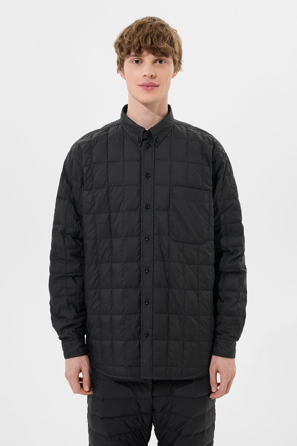 KALIK SHIRT MAN MICRO BLACK