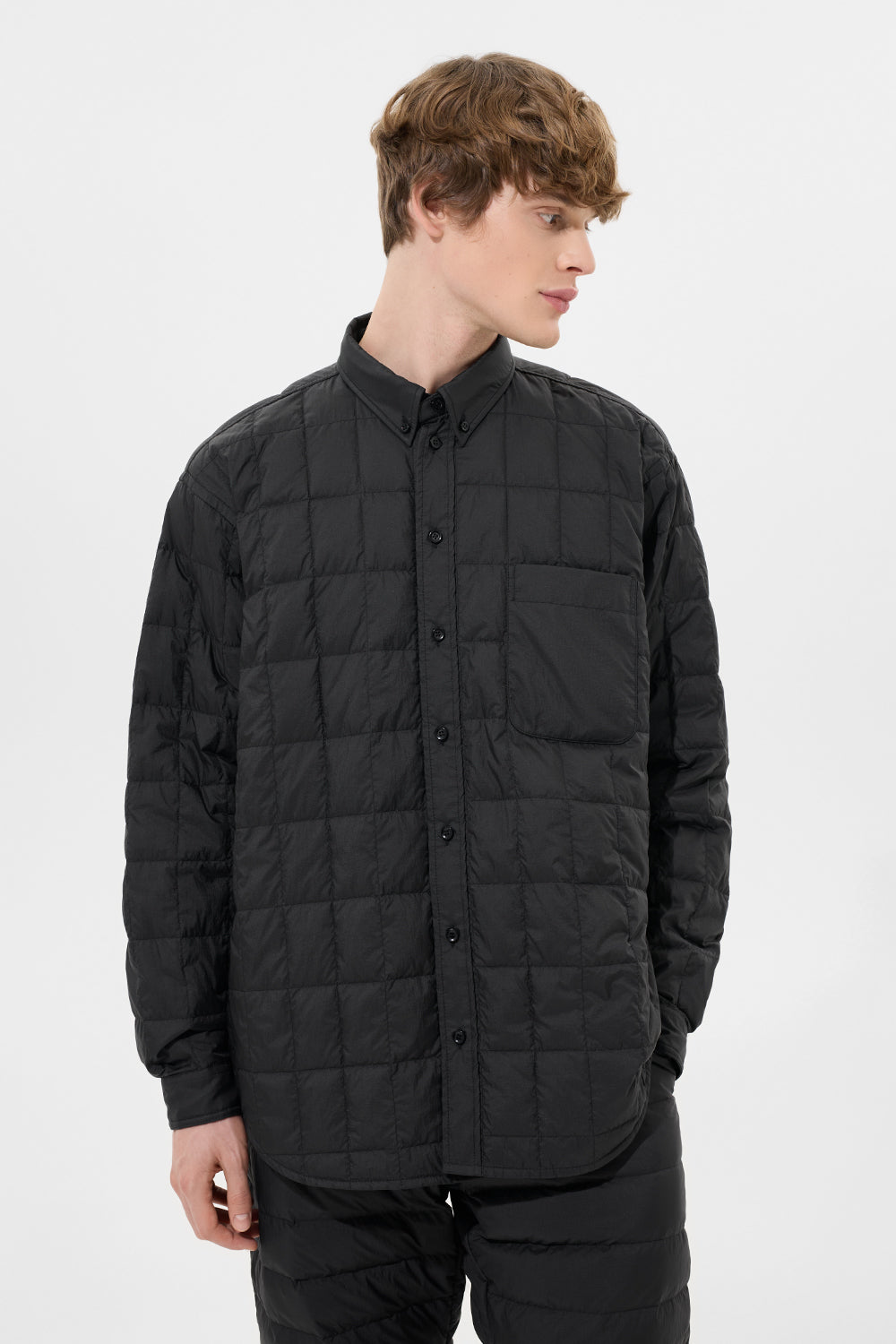 KALIK SHIRT MAN MICRO BLACK