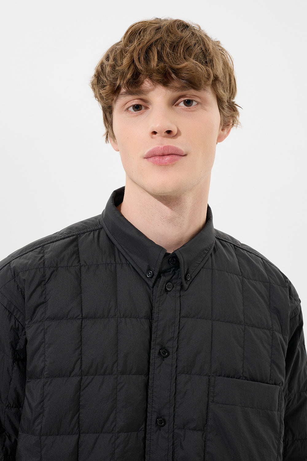 KALIK SHIRT MAN MICRO BLACK