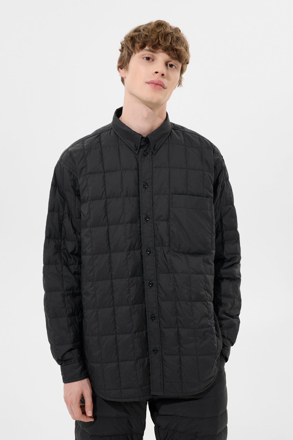 KALIK SHIRT MAN MICRO BLACK