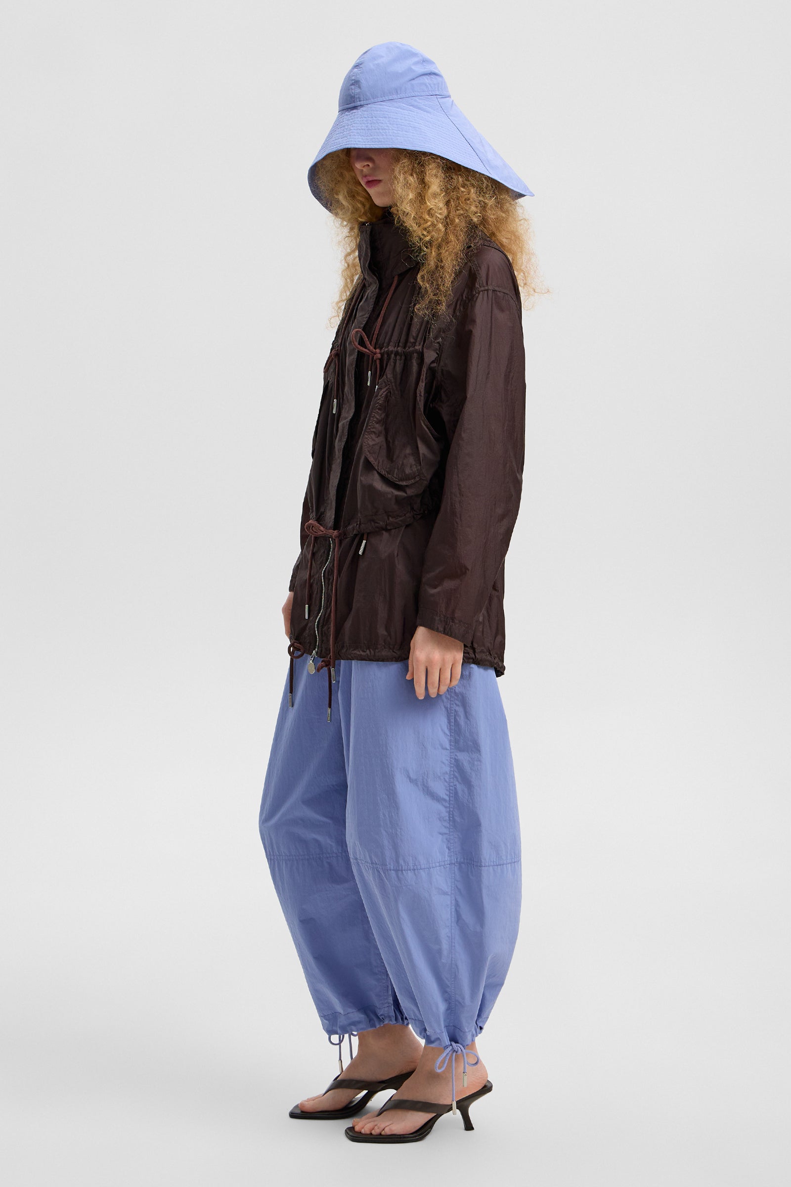 Light Ember Coat Micro Brown