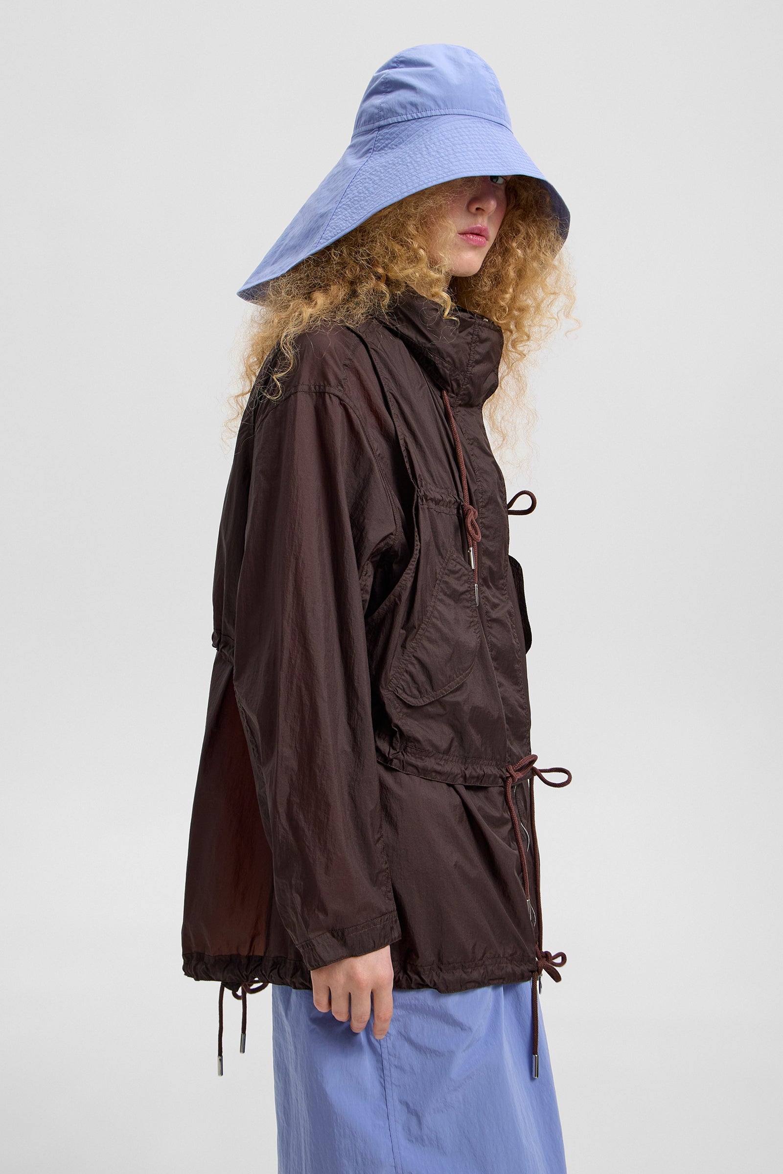 Light Ember Coat Micro Brown