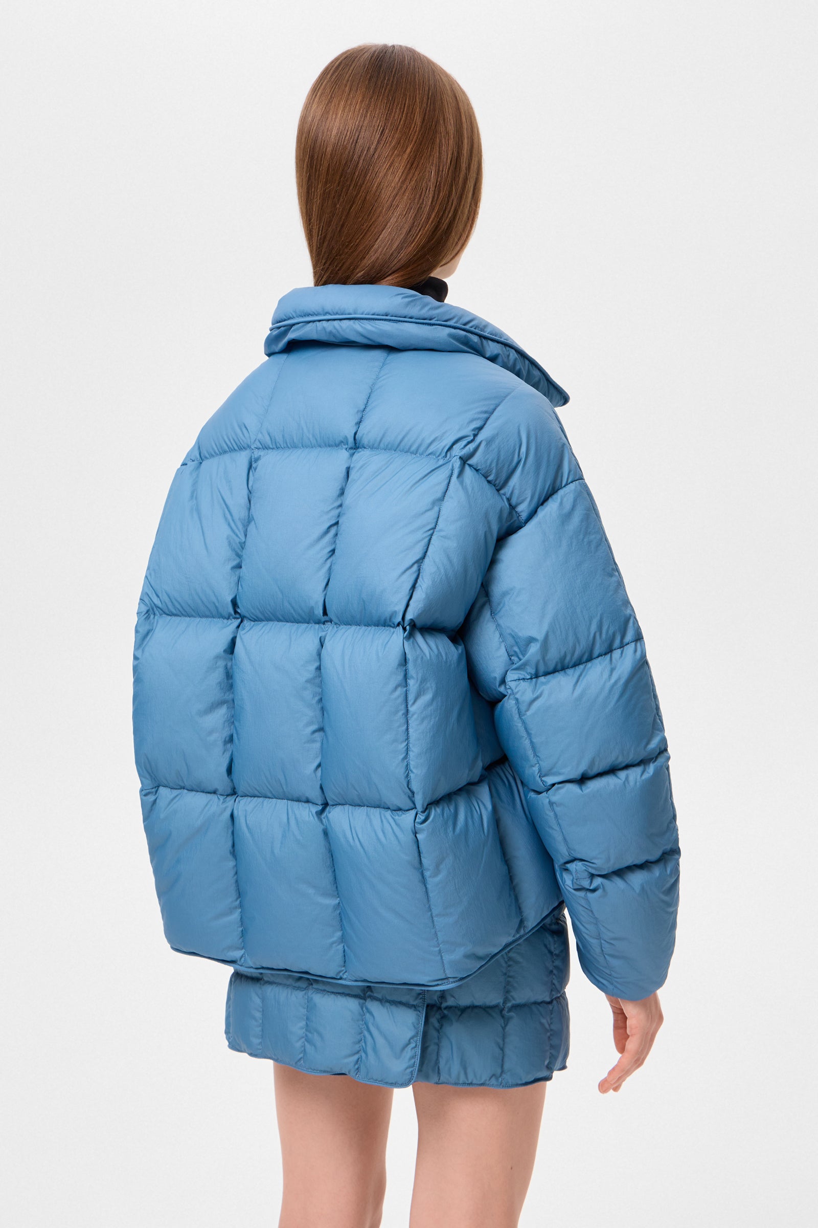 COZY CLOUD JACKET MICRO STONE BLUE