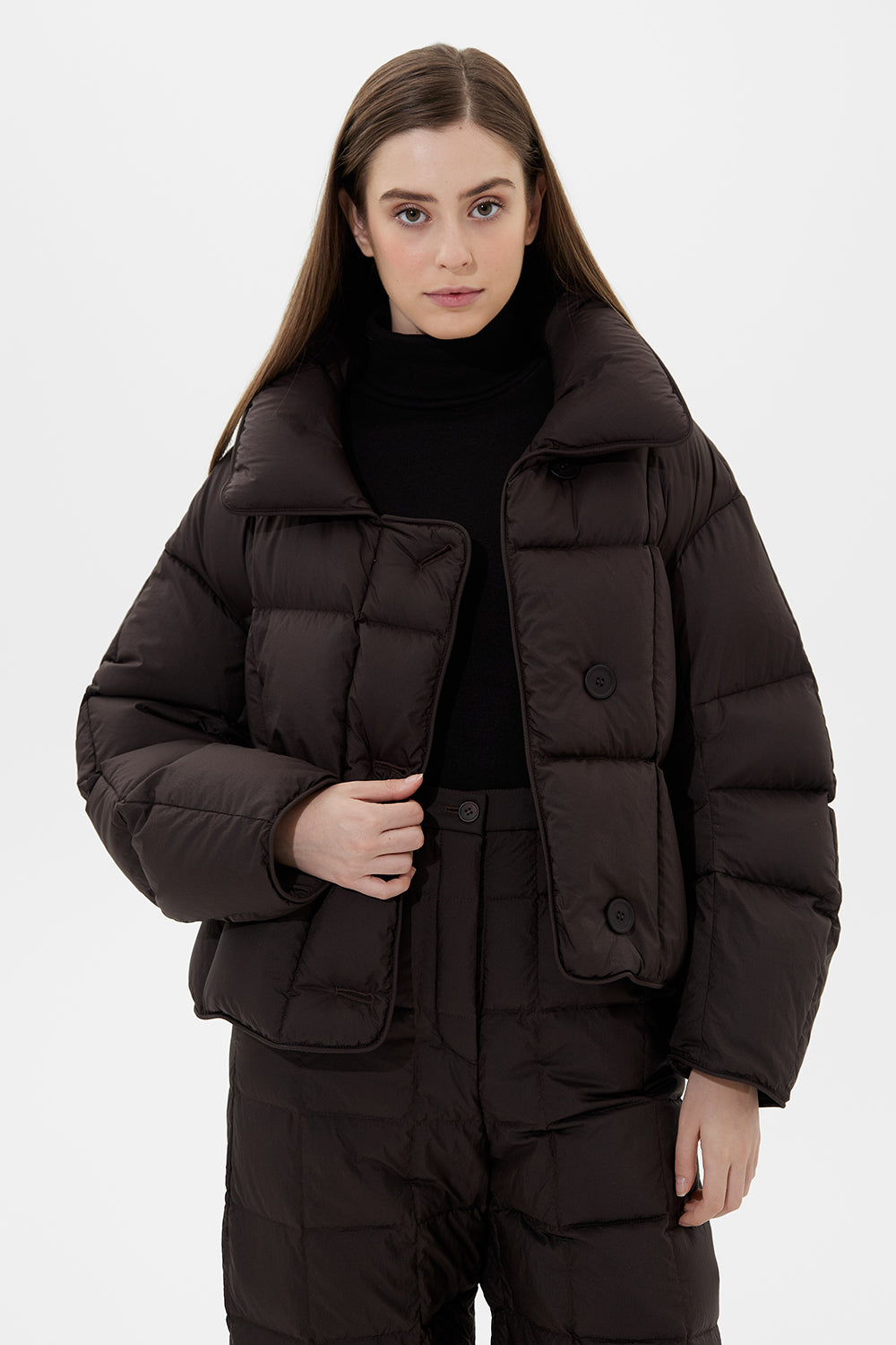 Cozy Cloud Jacket Micro Brown