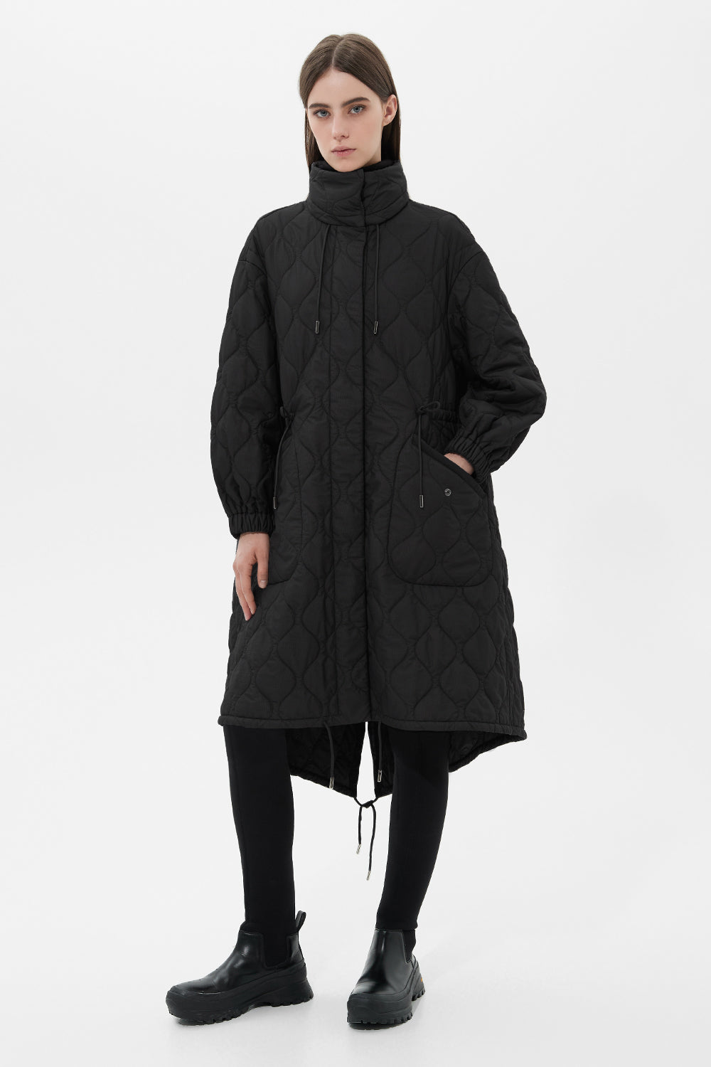 Light Parka Ketchup Black