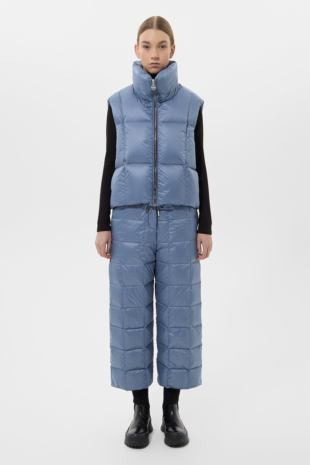 ZIP VEST LEON COPEN BLUE