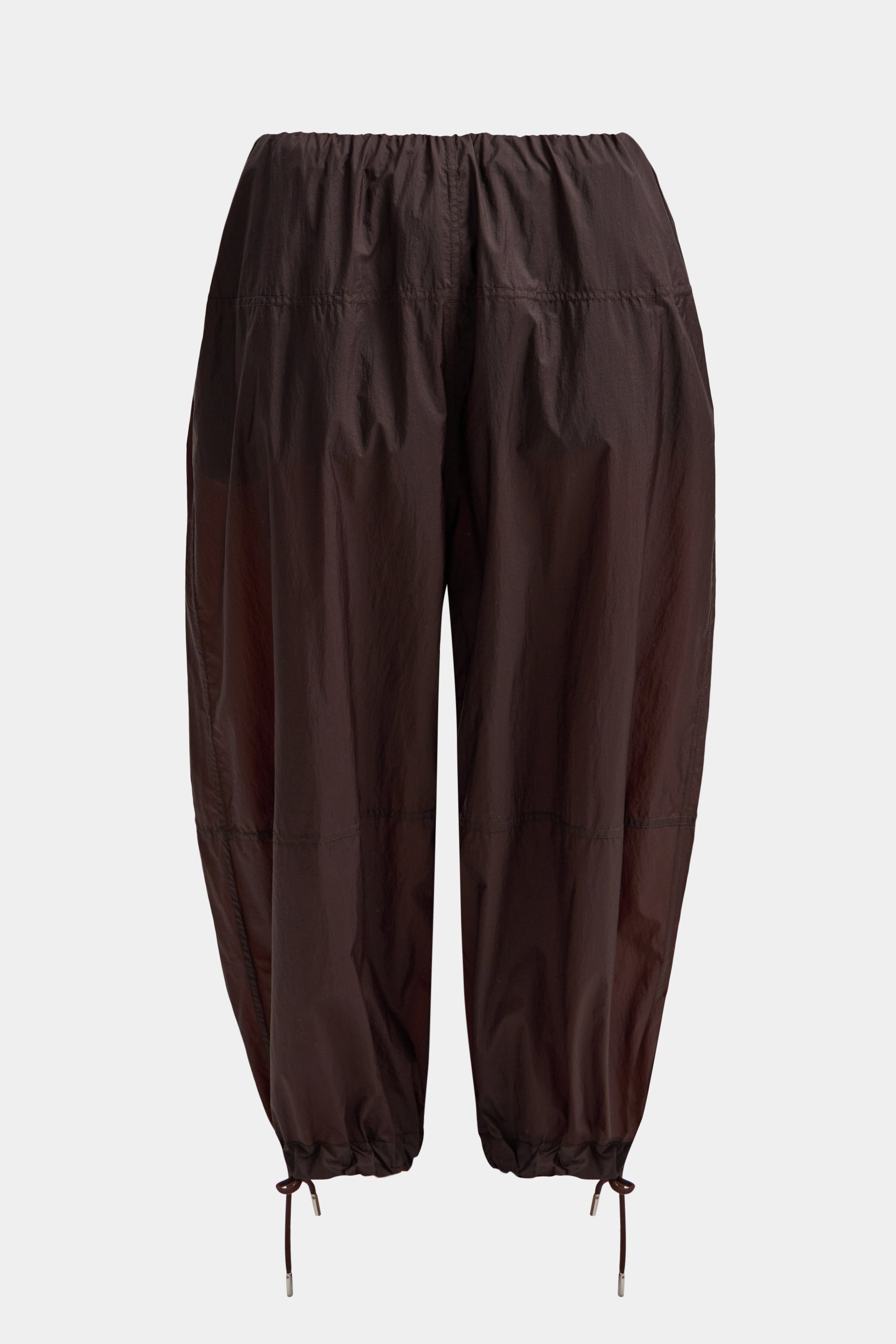 Light Balloon Pants Micro Brown
