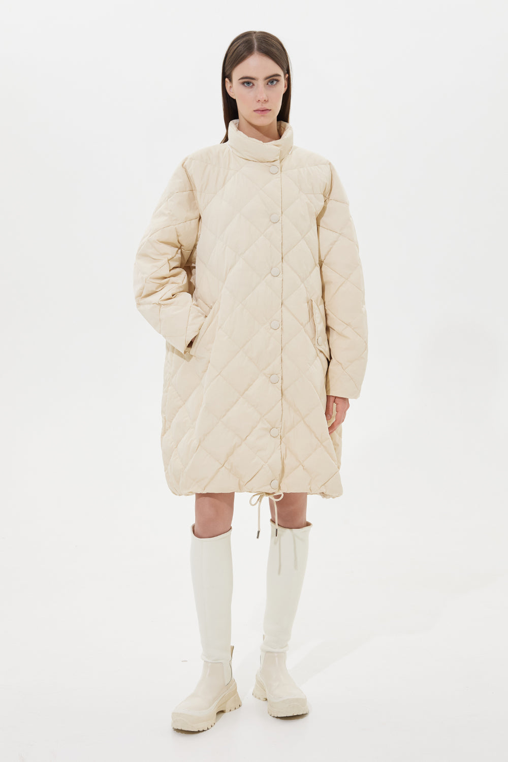 Cyclone Coat Ennio Beige