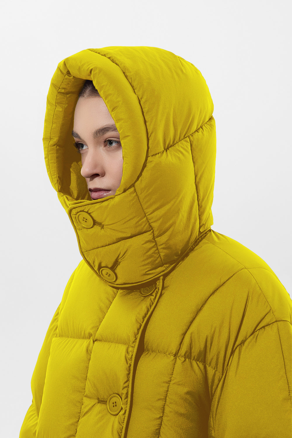 Cozy Nimbo Jacket Micro Mustard