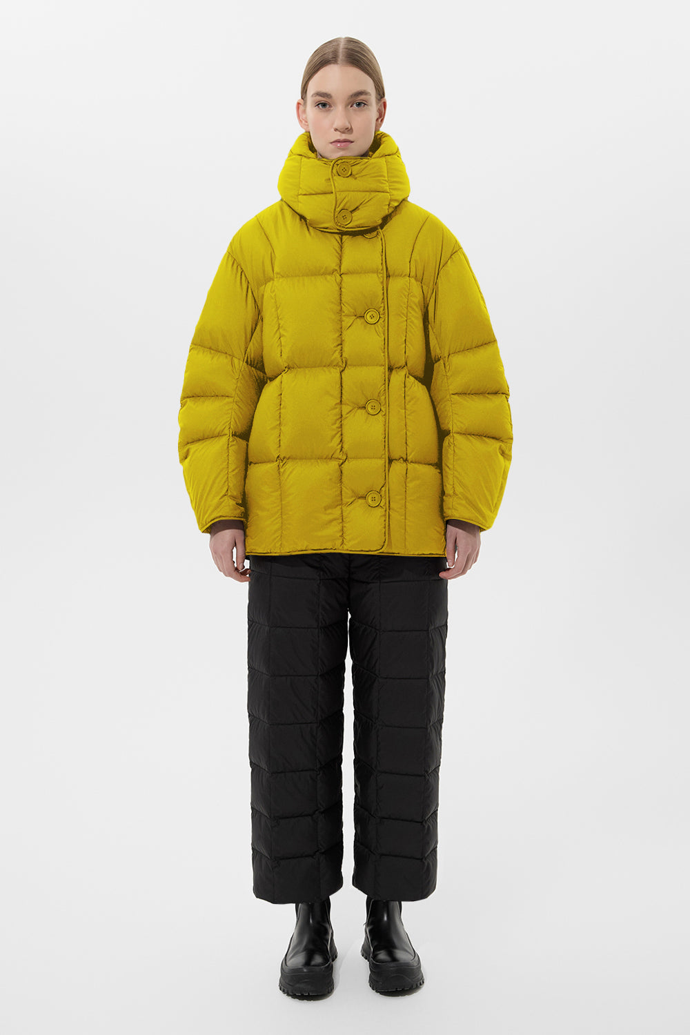 Cozy Nimbo Jacket Micro Mustard