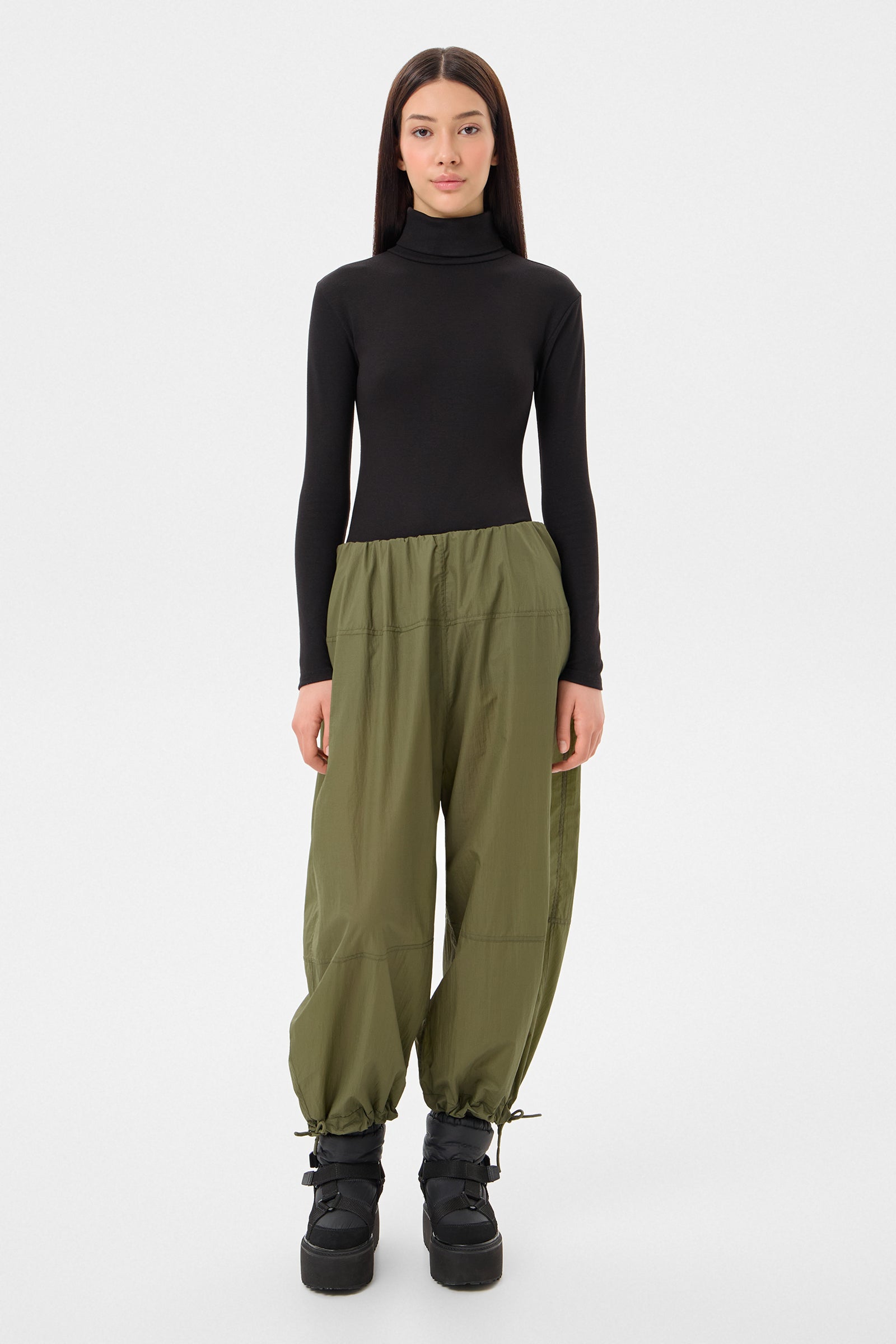 BALLOON PANTS KETCHUP KHAKI