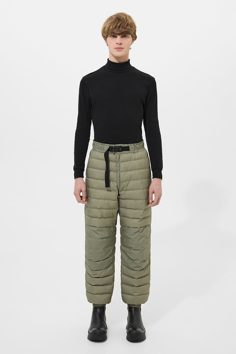 Dunno Pants Man Micro Olive Green