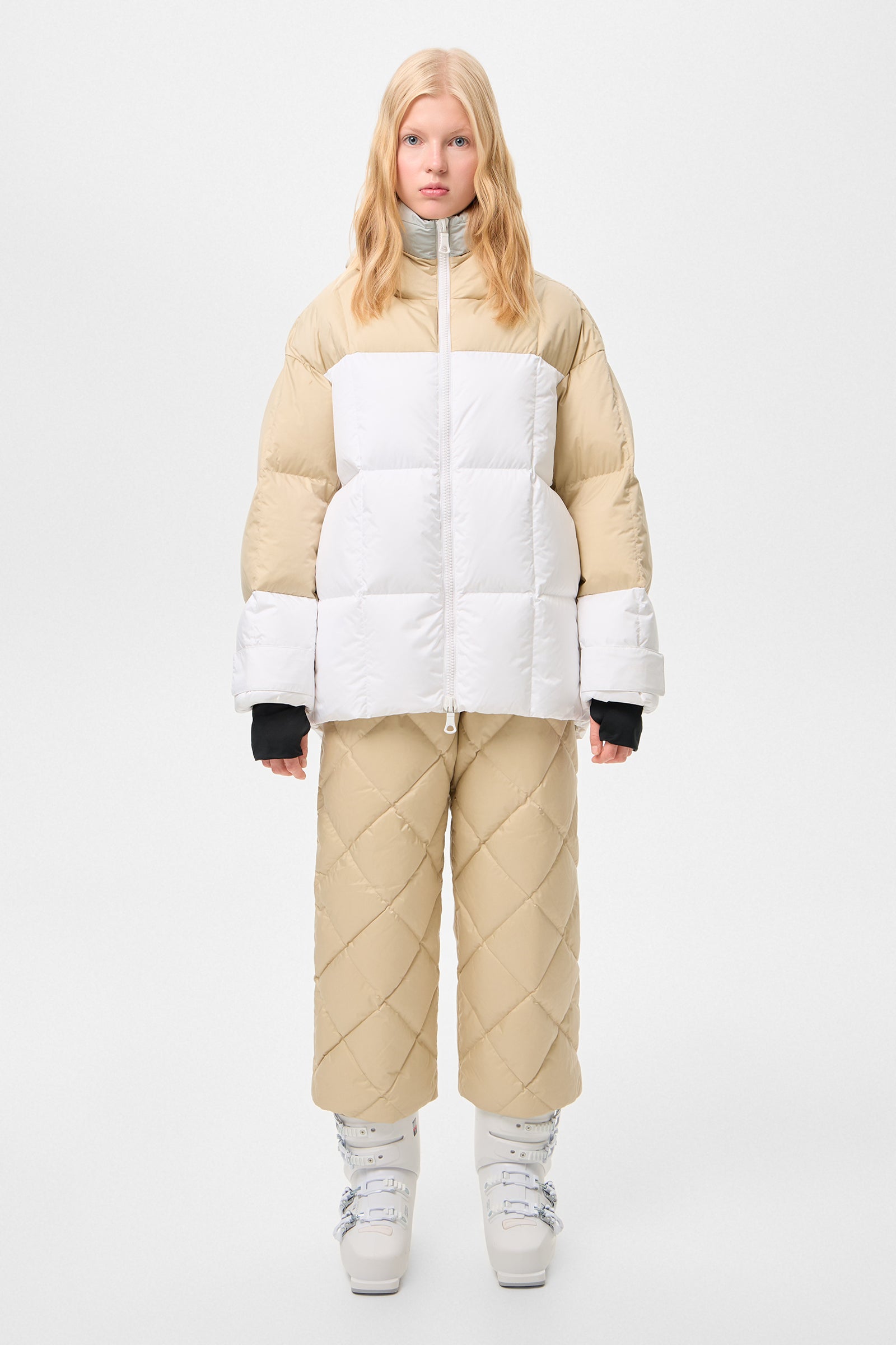 MULTI APRES SKI WENDY LONG TEC GREY + BEIGE + WHITE