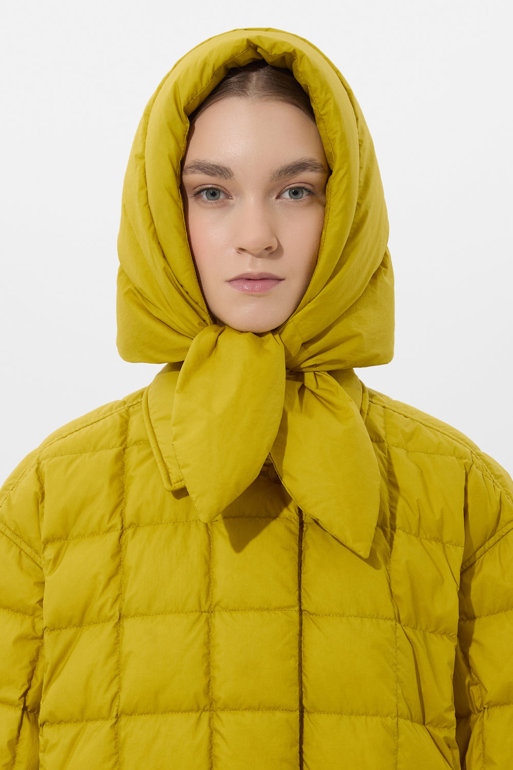 HUSTKA HOOD MICRO MUSTARD