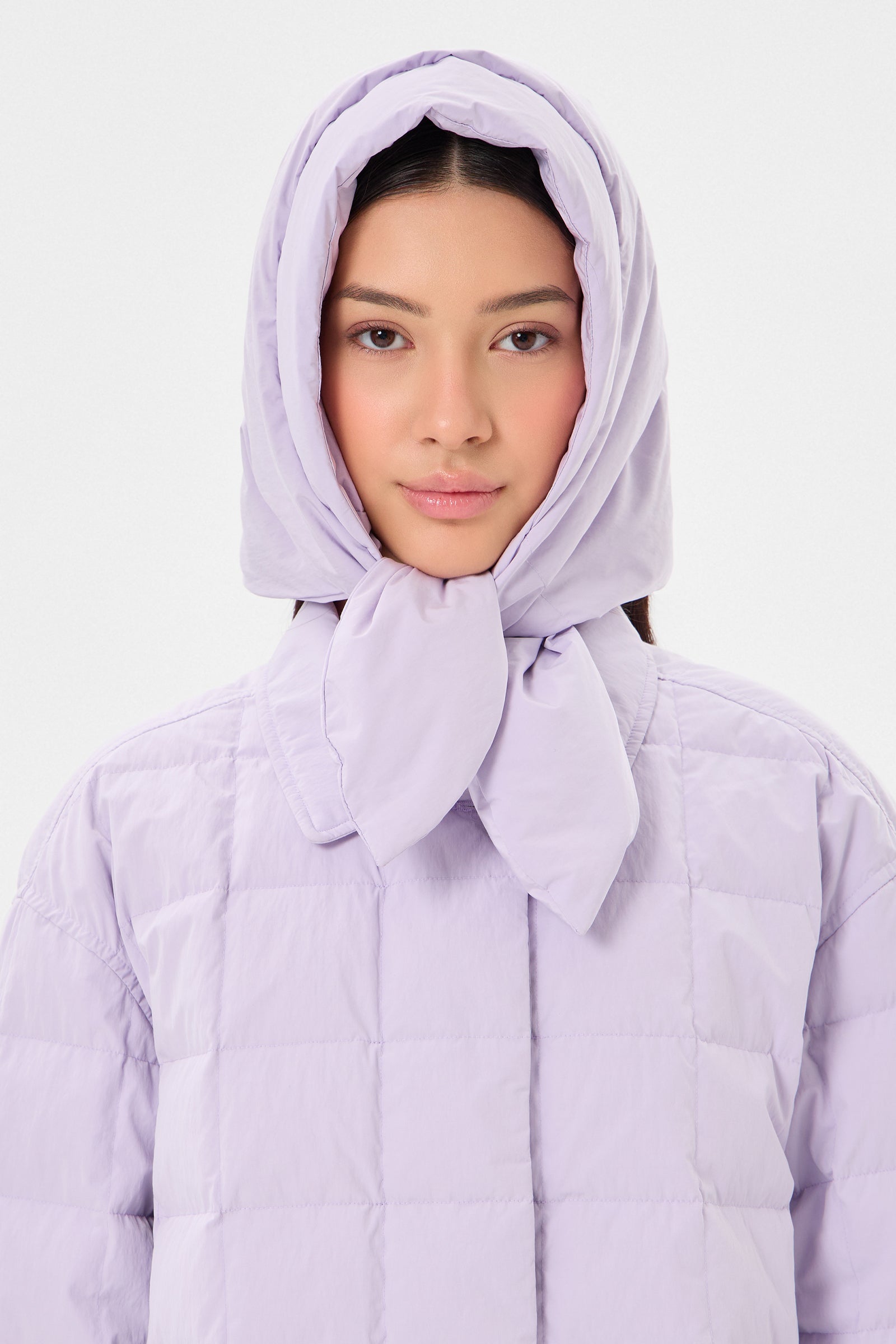 HUSTKA HOOD ENNIO LILAC