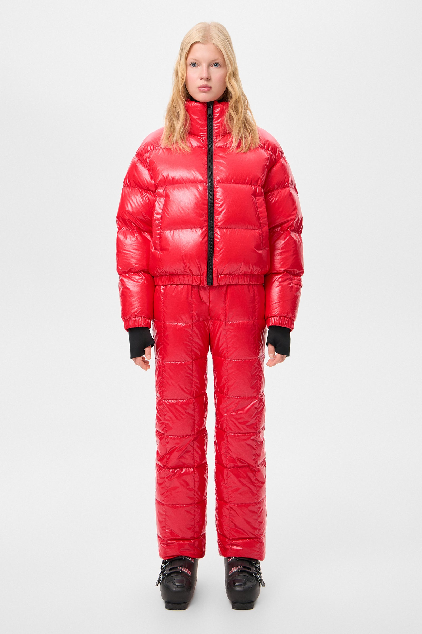 APRES SKI COOL JACKET GLITTER RED