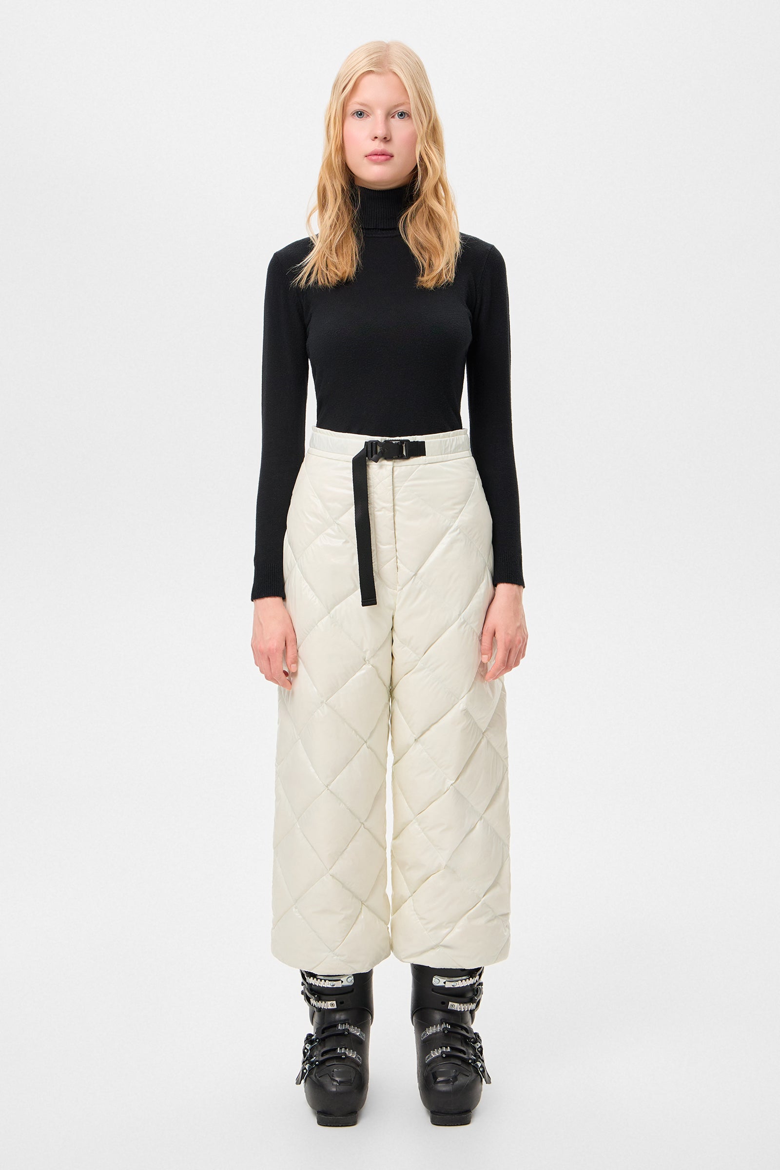 APRES SKI DUNNO PANTS GLITTER WHITE