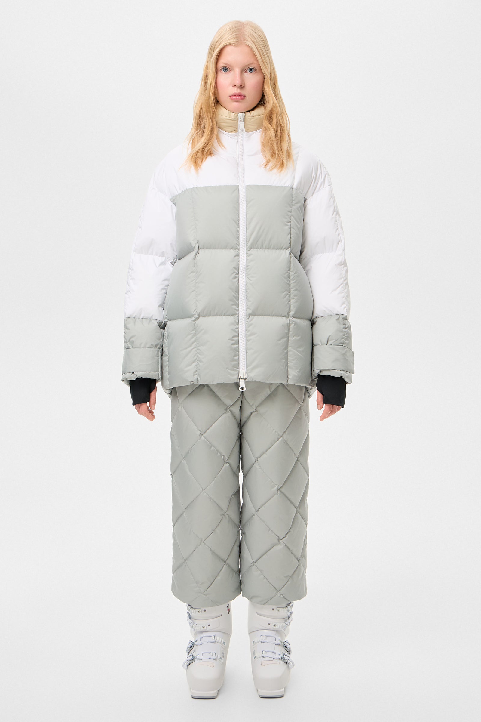MULTI APRES SKI WENDY LONG TEC BEIGE + WHITE + GREY