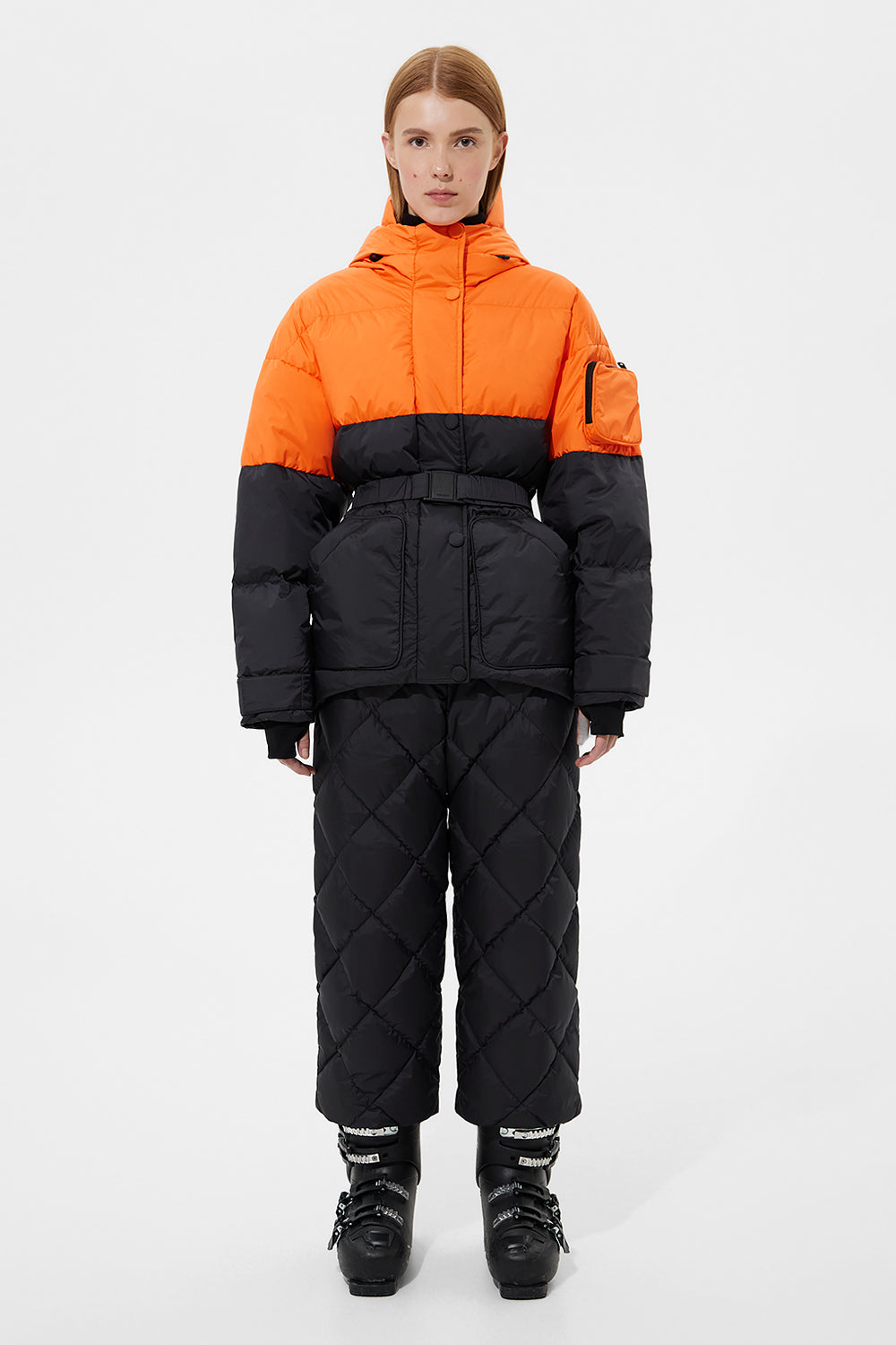 Apres Ski Michlin Jacket Tec Orange + Tec Black