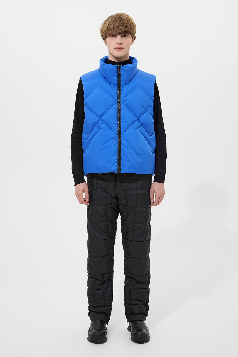 Apres Ski Peak Vest Man Tec Blue