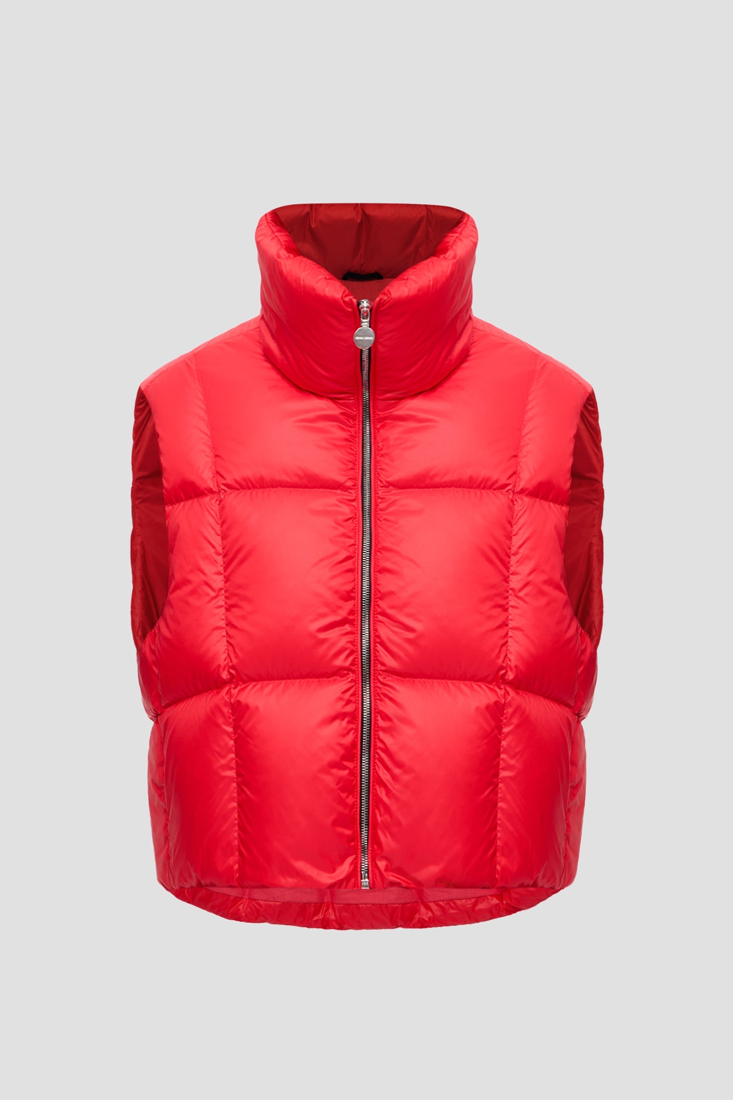 ZIP VEST KISS RED